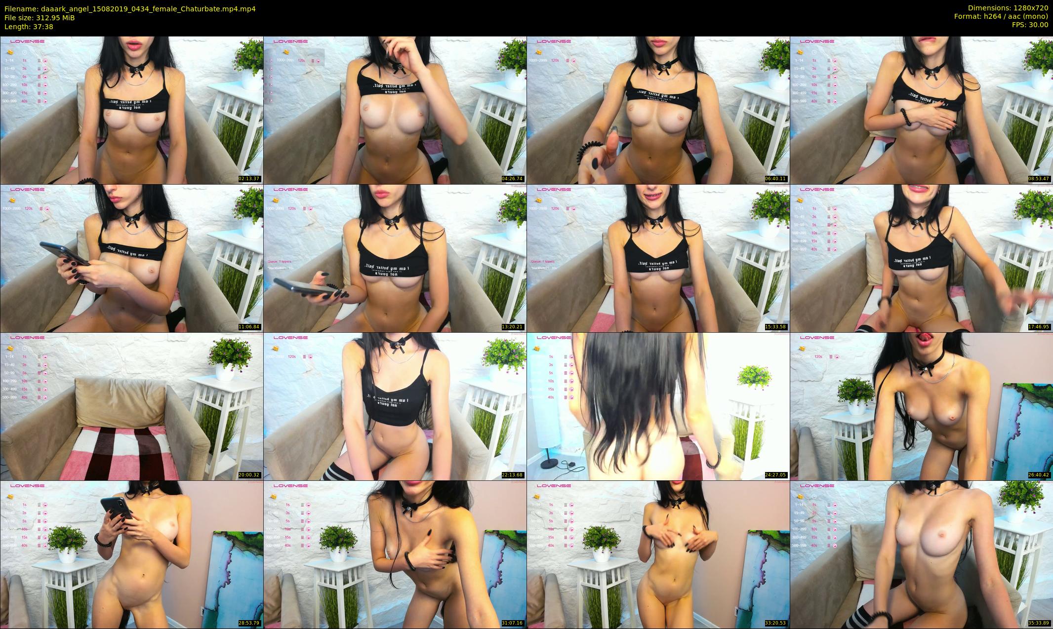 daaark_angel — 38 minute Chaturbate female cam show recording, 720p, Aug 15, 2019