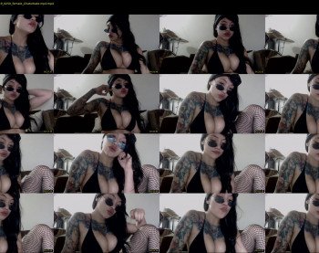 darknes_lilith18 — 8 minute Chaturbate female cam show recording, 720p, Aug 15, 2019