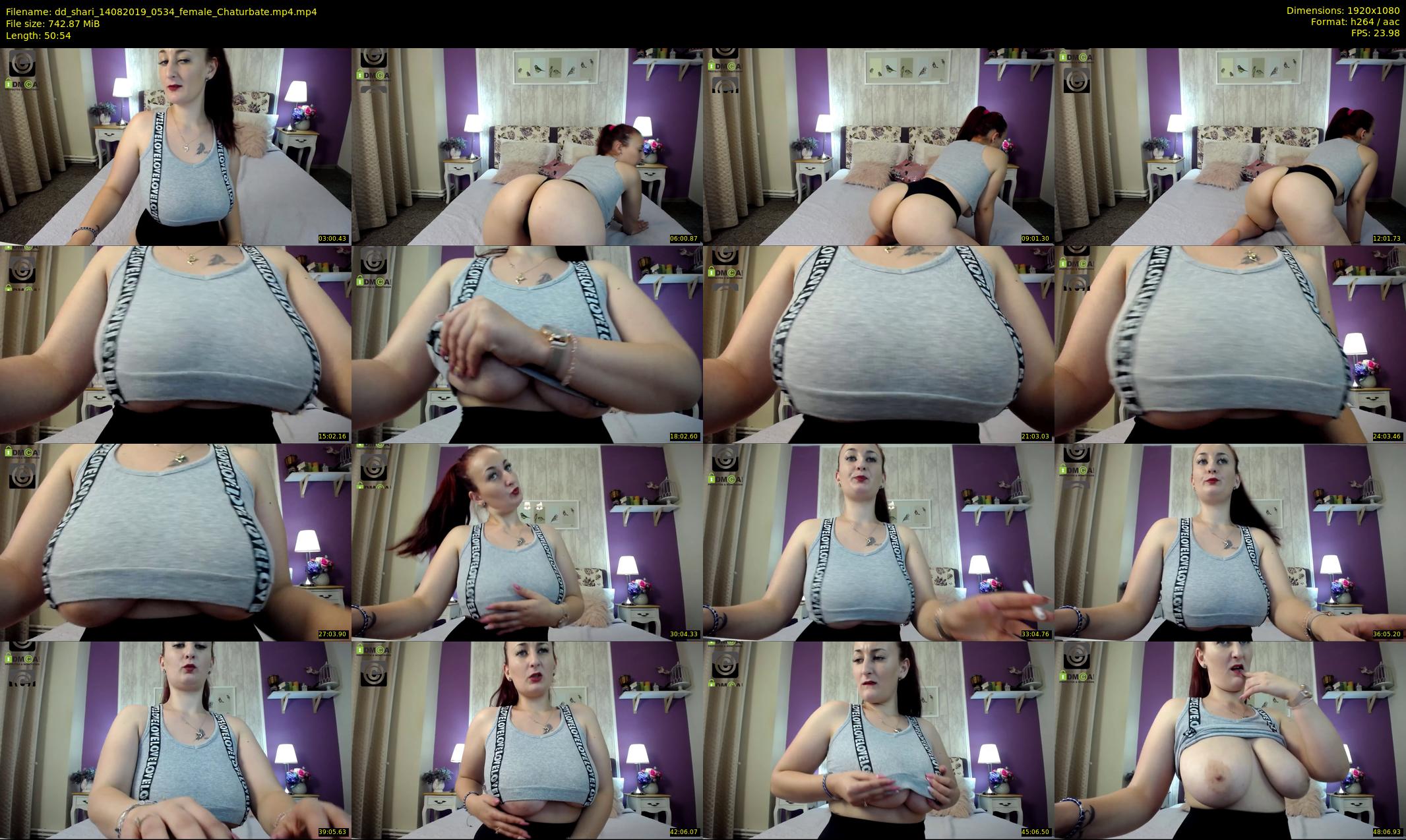 dd_shari — 51 minute Chaturbate female cam show recording, 1080p, Aug 14, 2019