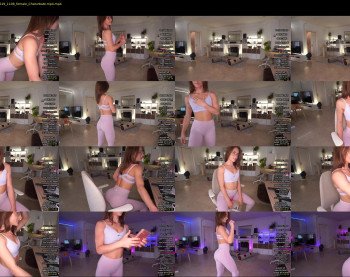hannahjames710 — 15 minute Chaturbate female cam show recording, 4K, Aug 14, 2019