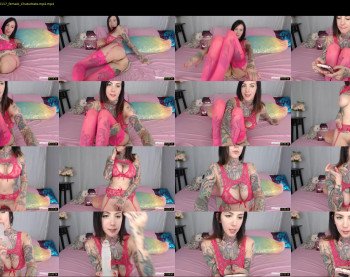 harliequinnx — 21 minute Chaturbate female cam show recording, 1080p, Aug 14, 2019