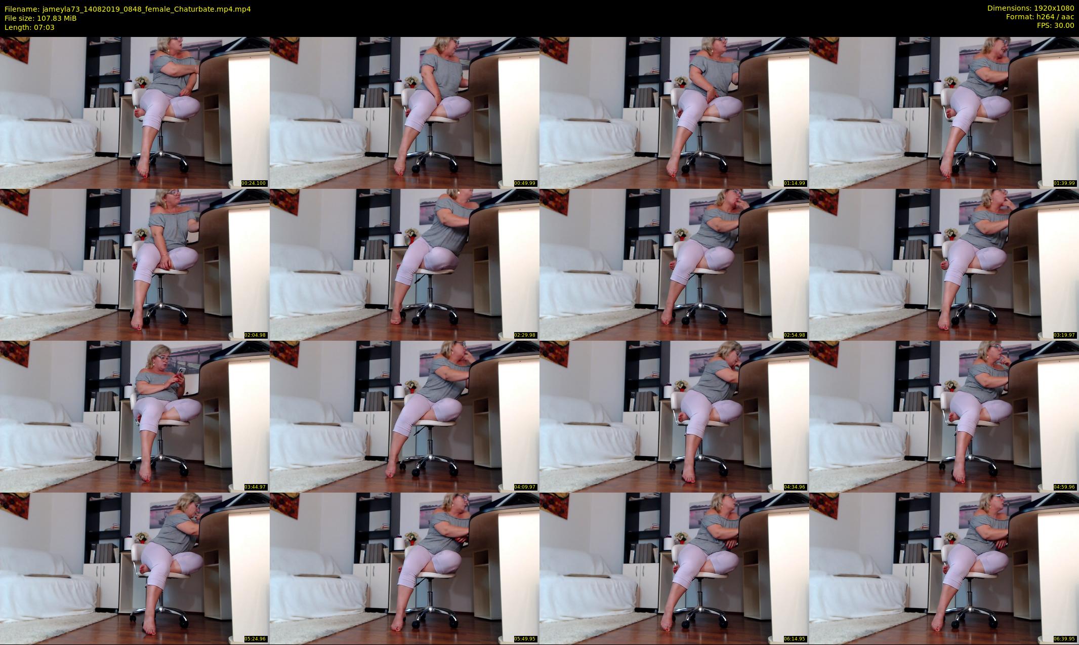jameyla73 — 8 minute Chaturbate female cam show recording, 1080p, Aug 14, 2019