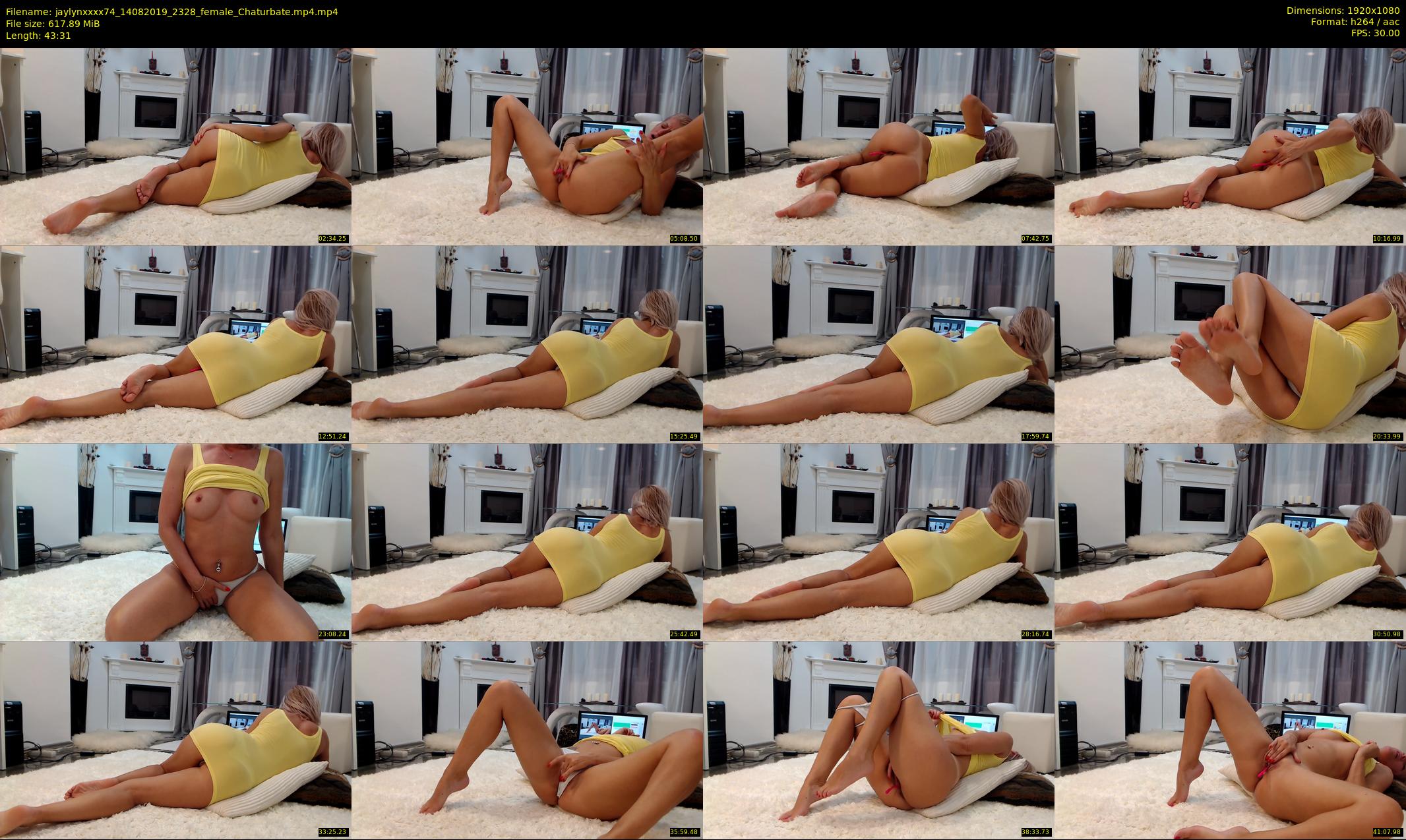 jaylynxxxx74 — 44 minute Chaturbate female cam show recording, 1080p, Aug 14, 2019