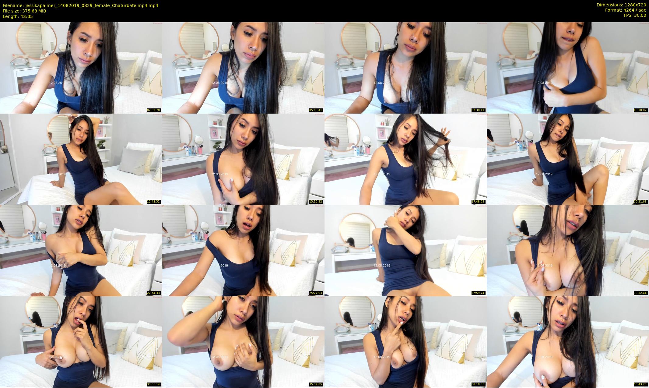 jessikapalmer — 44 minute Chaturbate female cam show recording, 720p, Aug 14, 2019