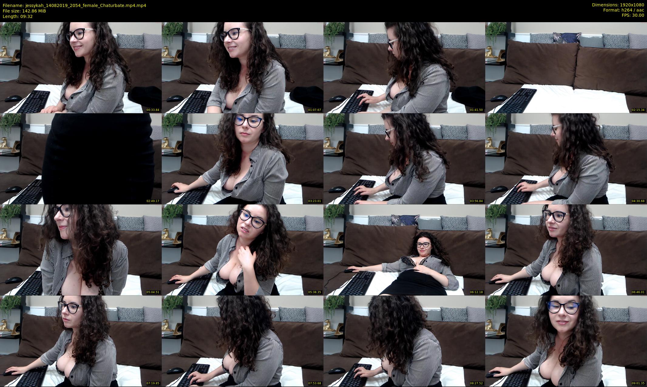 jessykah — 10 minute Chaturbate female cam show recording, 1080p, Aug 14, 2019