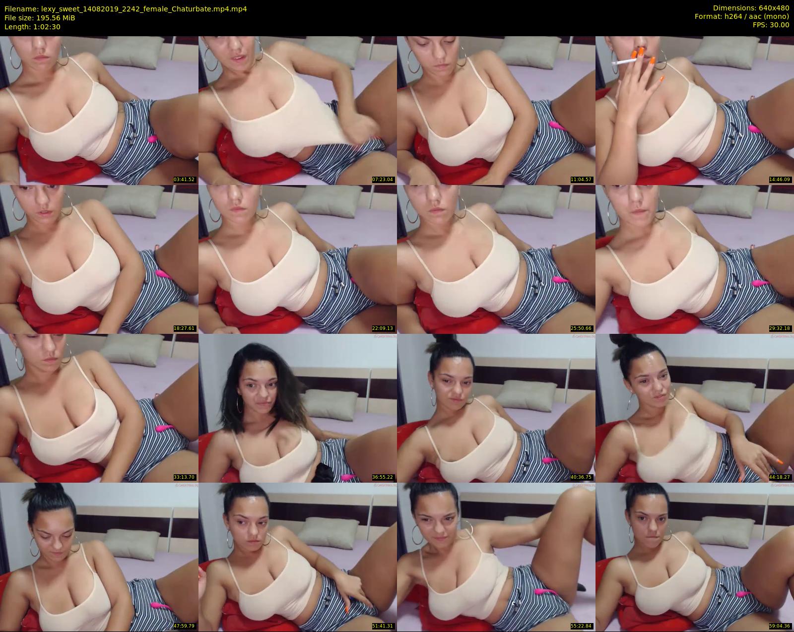 lexy_sweet — 63 minute Chaturbate female cam show recording, 480p, Aug 14, 2019