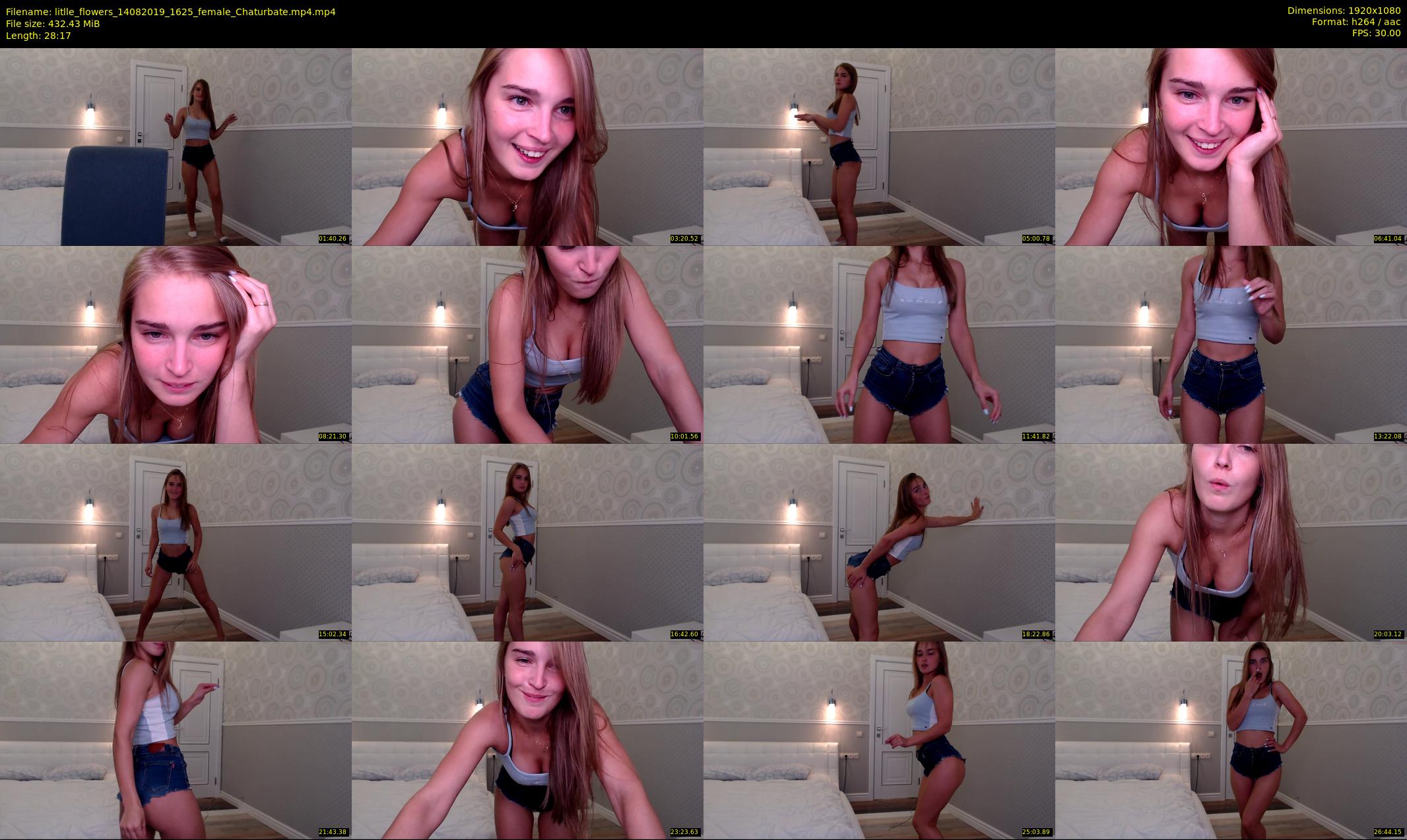 litlle_flowers — 29 minute Chaturbate female cam show recording, 1080p, Aug 14, 2019