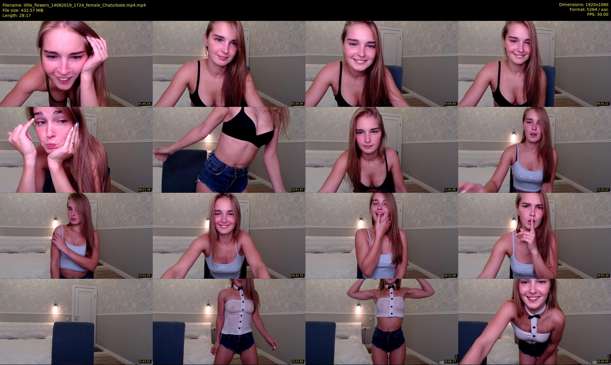 litlle_flowers — 29 minute Chaturbate female cam show recording, 1080p, Aug 14, 2019