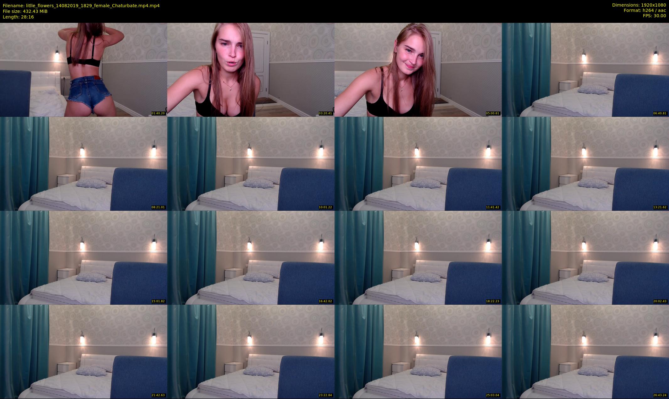 litlle_flowers — 29 minute Chaturbate female cam show recording, 1080p, Aug 14, 2019