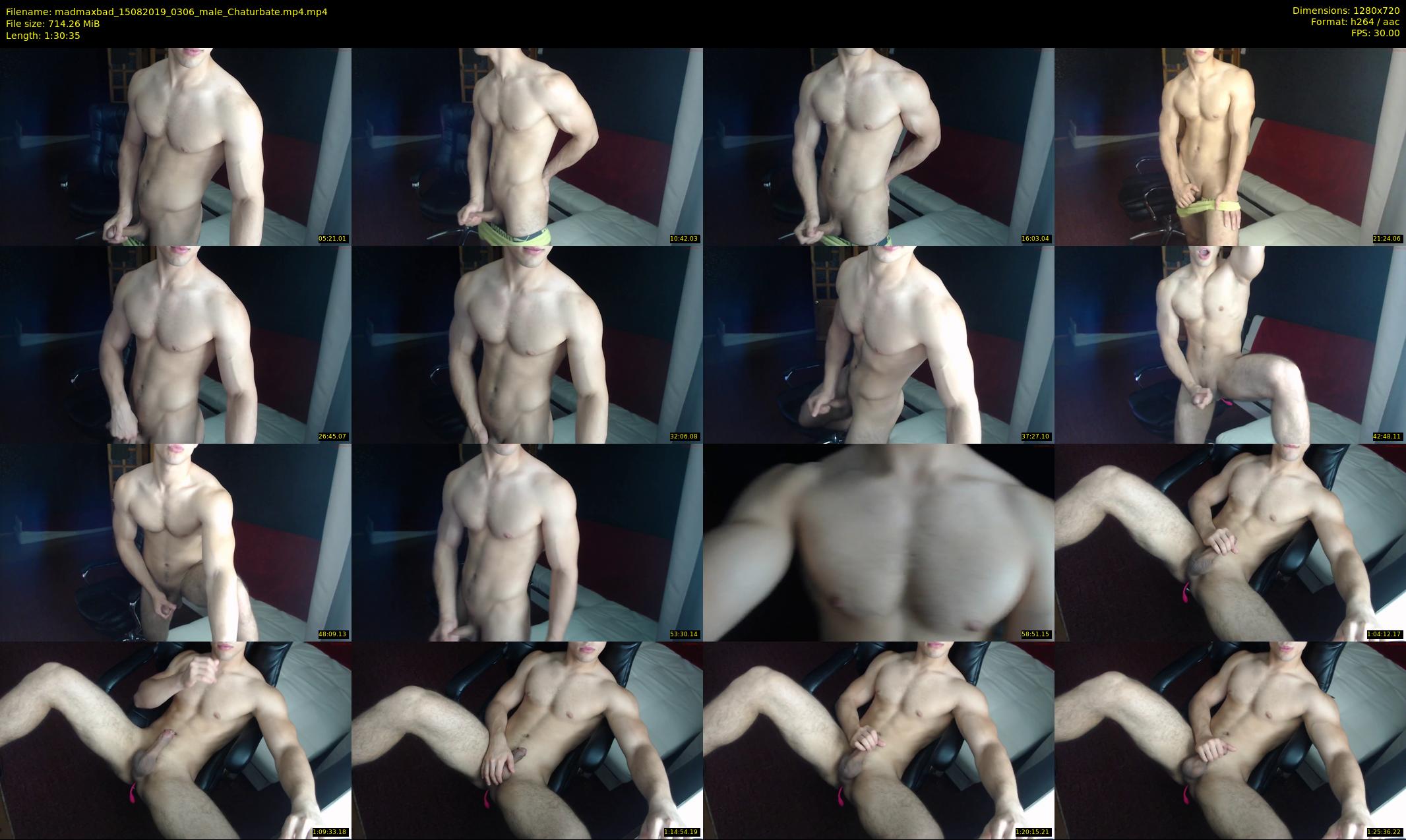 madmaxbad — 91 minute Chaturbate male cam show recording, 720p, Aug 15, 2019