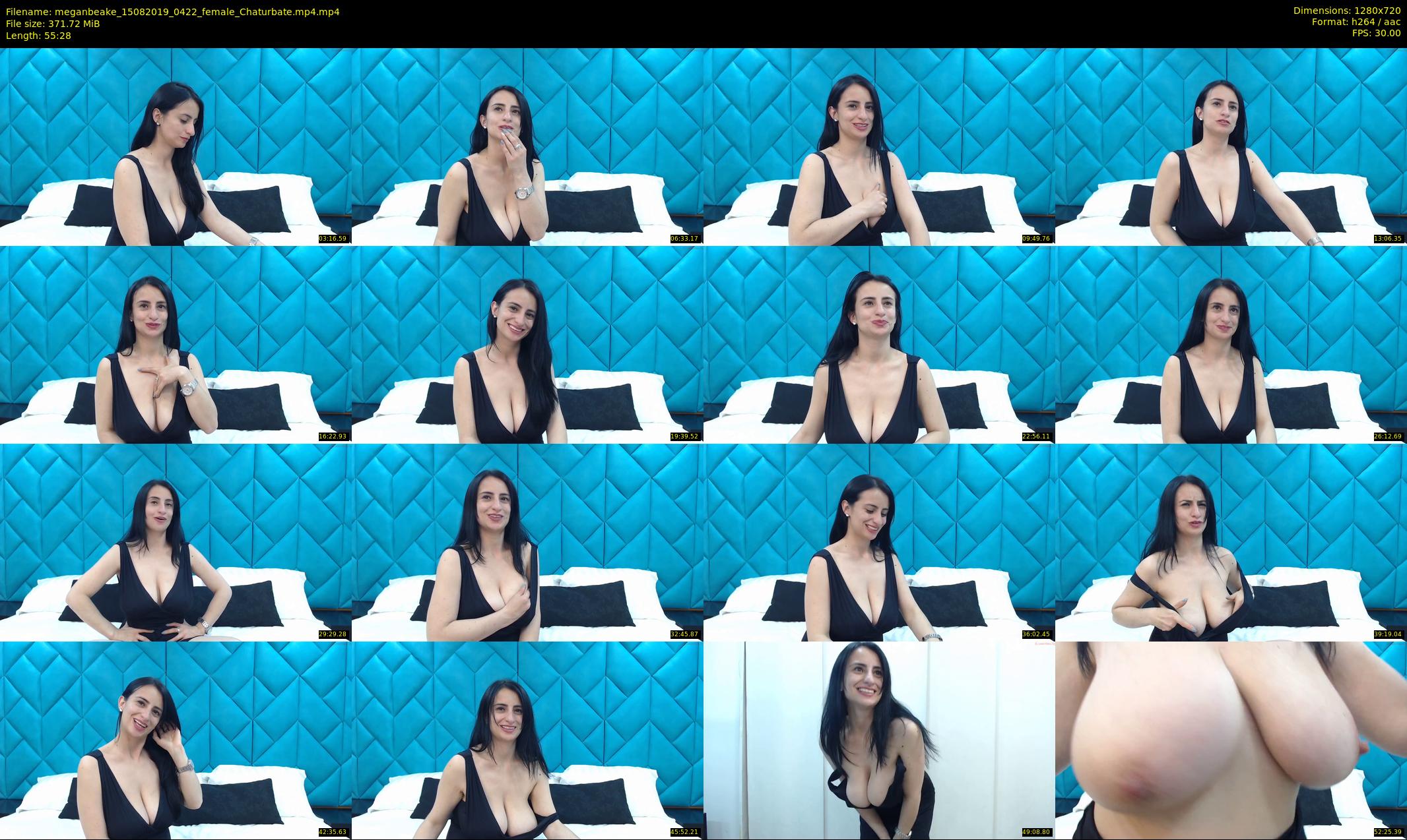 meganbeake — 56 minute Chaturbate female cam show recording, 720p, Aug 15, 2019