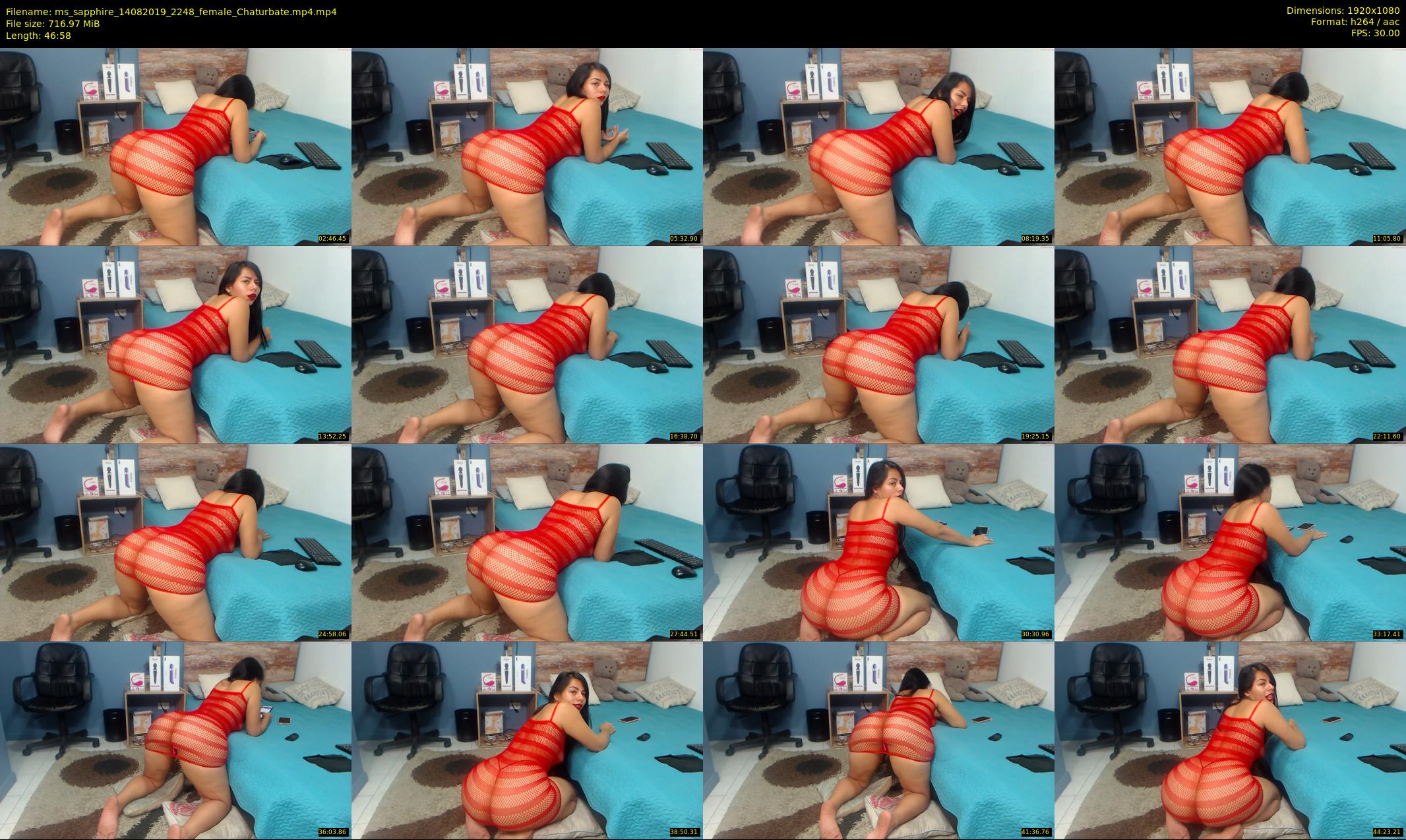 ms_sapphire — 47 minute Chaturbate female cam show recording, 1080p, Aug 14, 2019