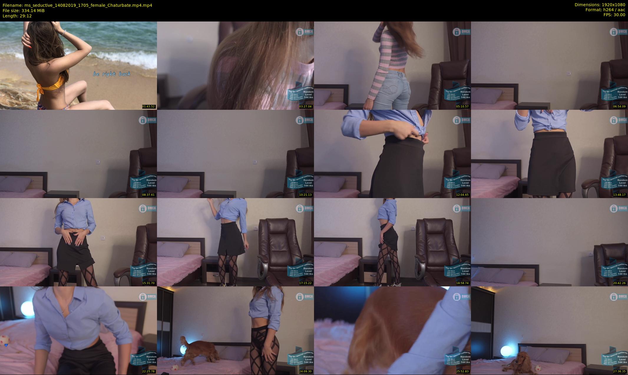 ms_seductive — 30 minute Chaturbate female cam show recording, 1080p, Aug 14, 2019