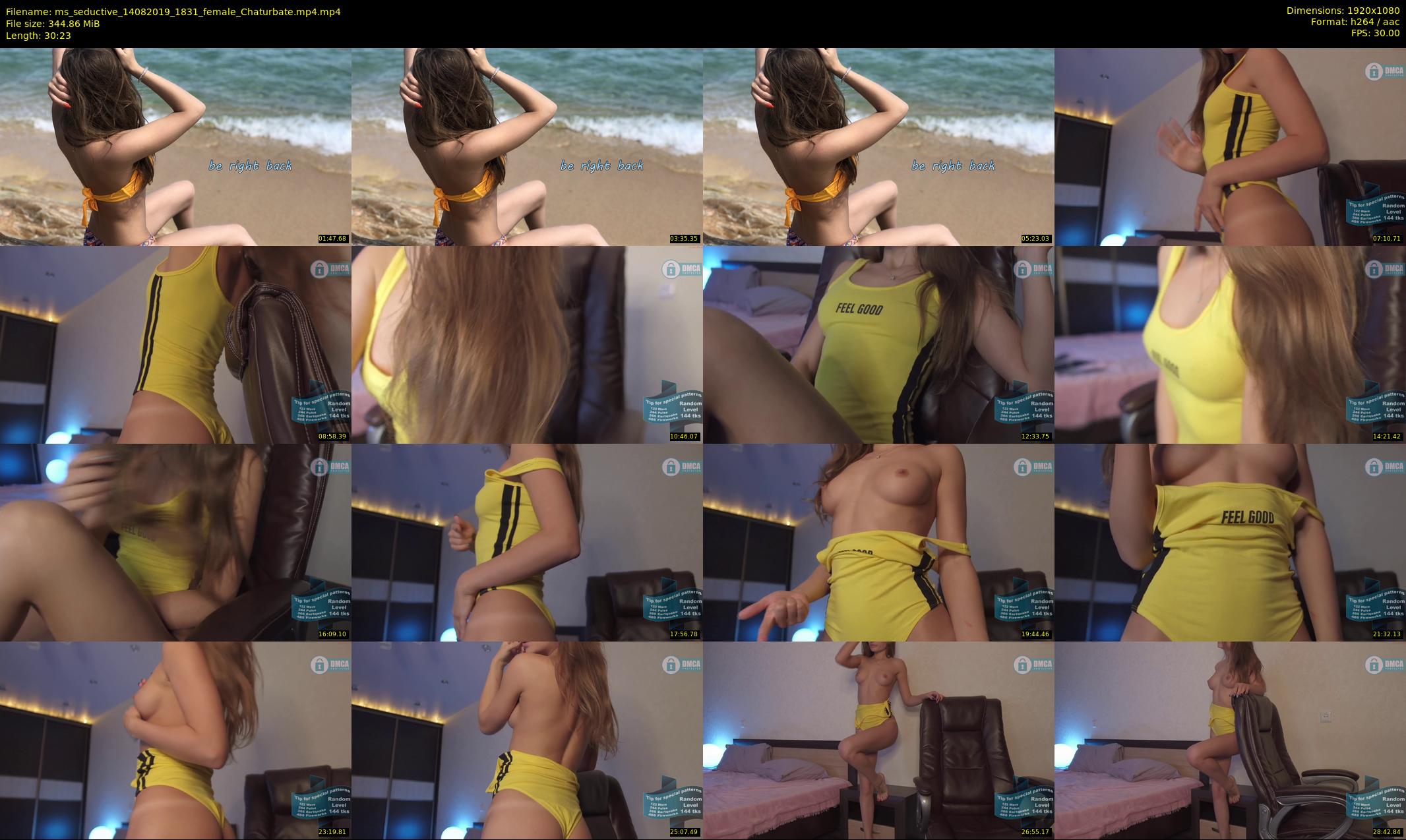 ms_seductive — 31 minute Chaturbate female cam show recording, 1080p, Aug 14, 2019