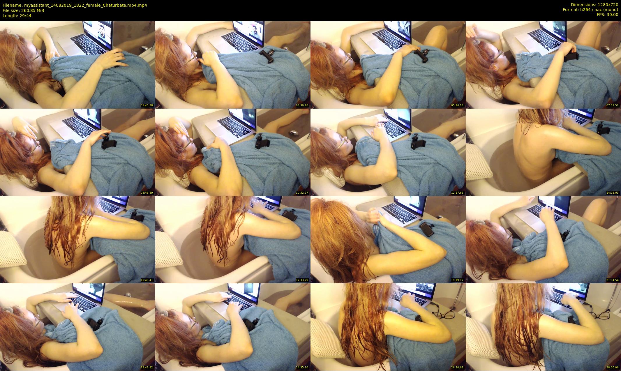 myassistant — 30 minute Chaturbate female cam show recording, 720p, Aug 14, 2019