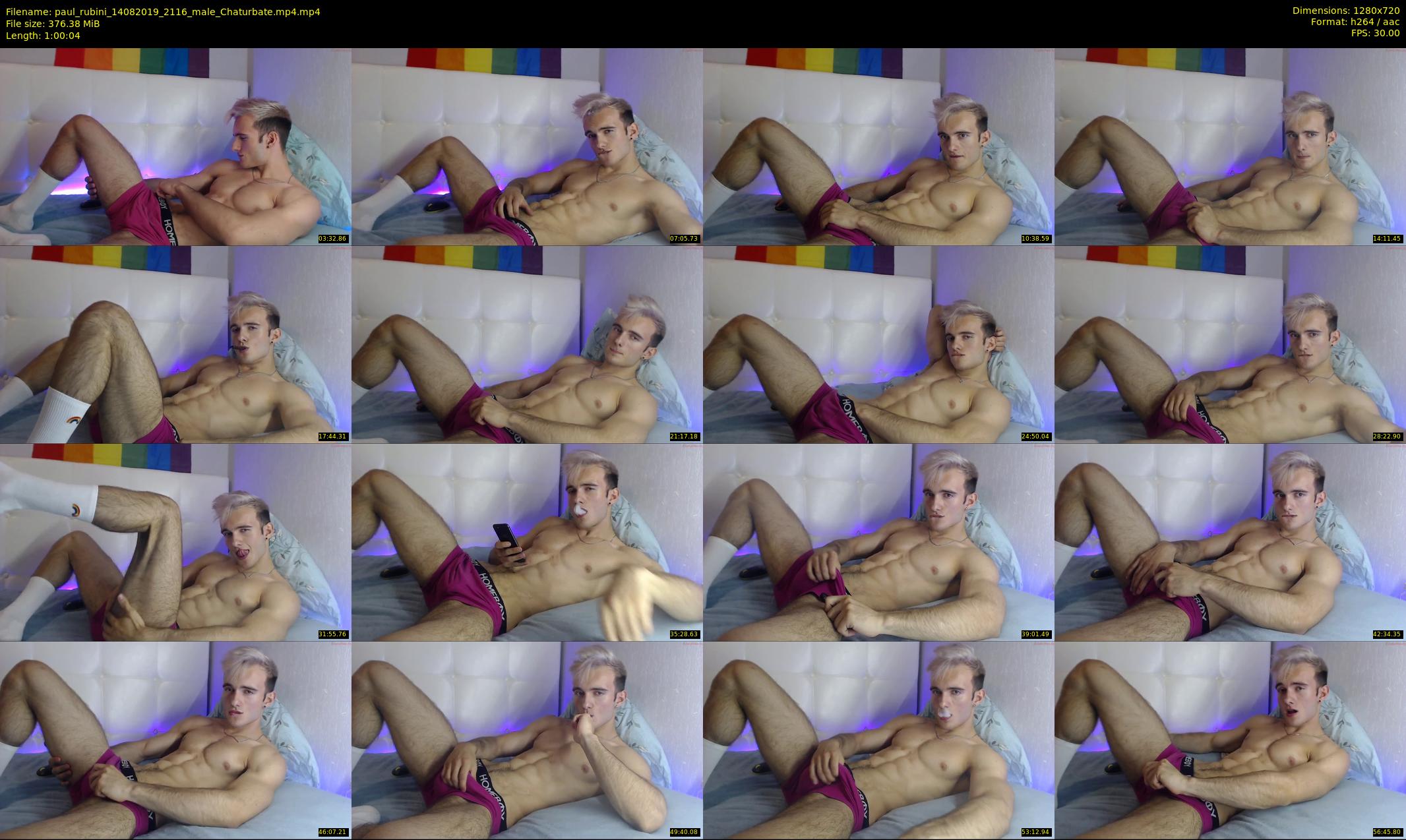 paul_rubini — 61 minute Chaturbate male cam show recording, 720p, Aug 14, 2019