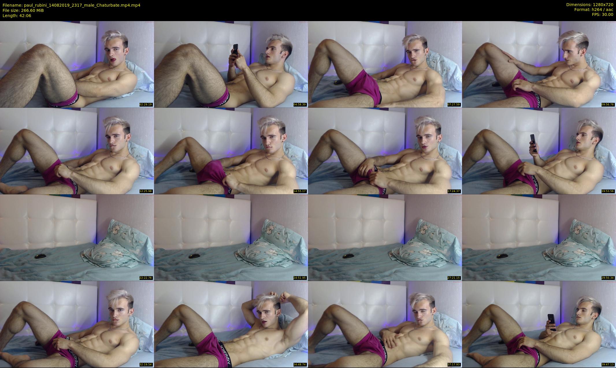 paul_rubini — 43 minute Chaturbate male cam show recording, 720p, Aug 14, 2019