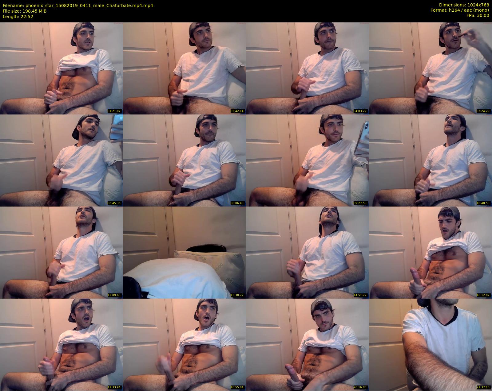 phoenix_star — 23 minute Chaturbate male cam show recording, 720p, Aug 15, 2019