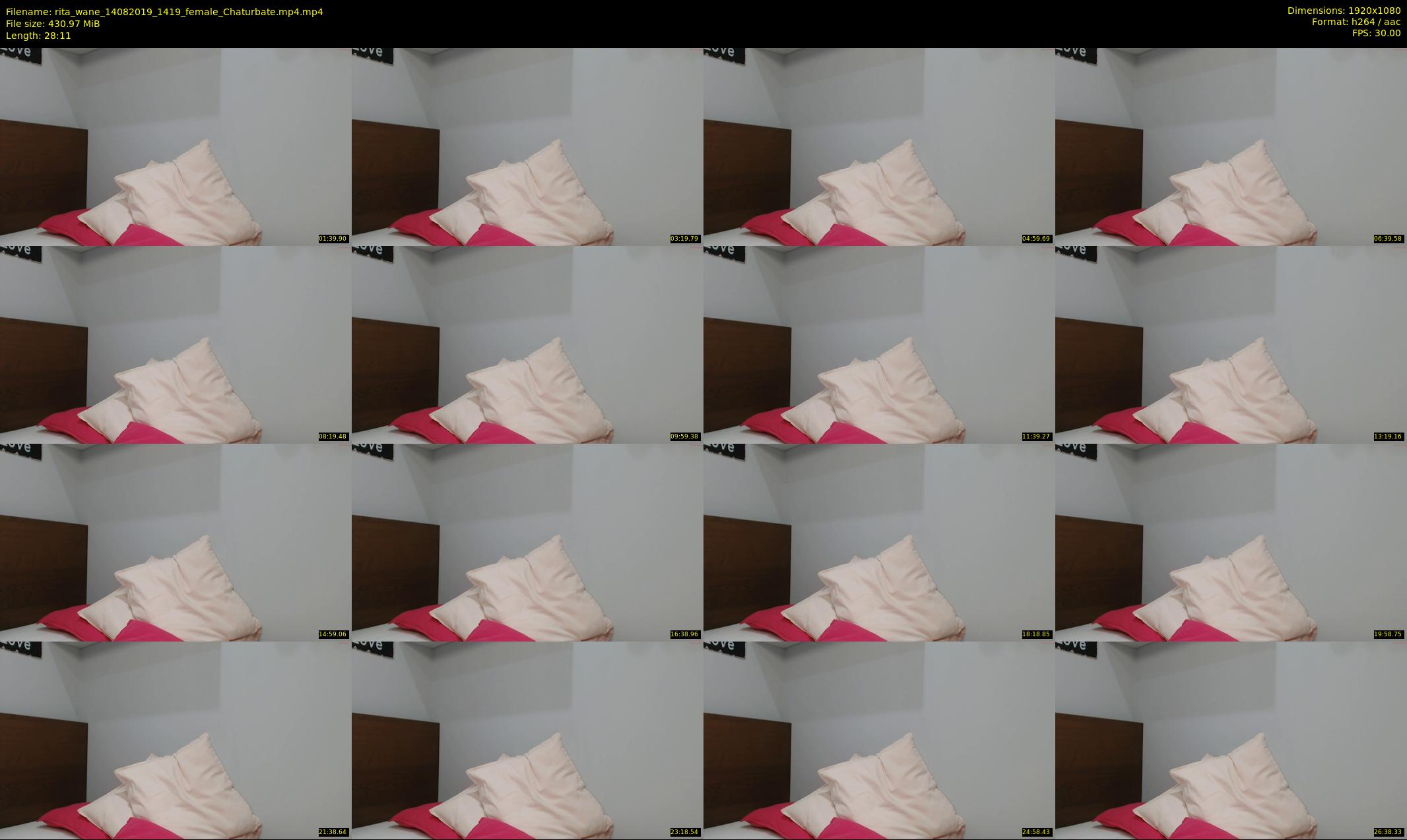 rita_wane — 29 minute Chaturbate female cam show recording, 1080p, Aug 14, 2019
