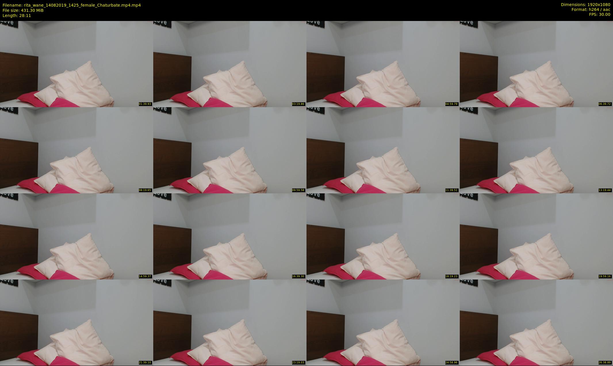 rita_wane — 29 minute Chaturbate female cam show recording, 1080p, Aug 14, 2019