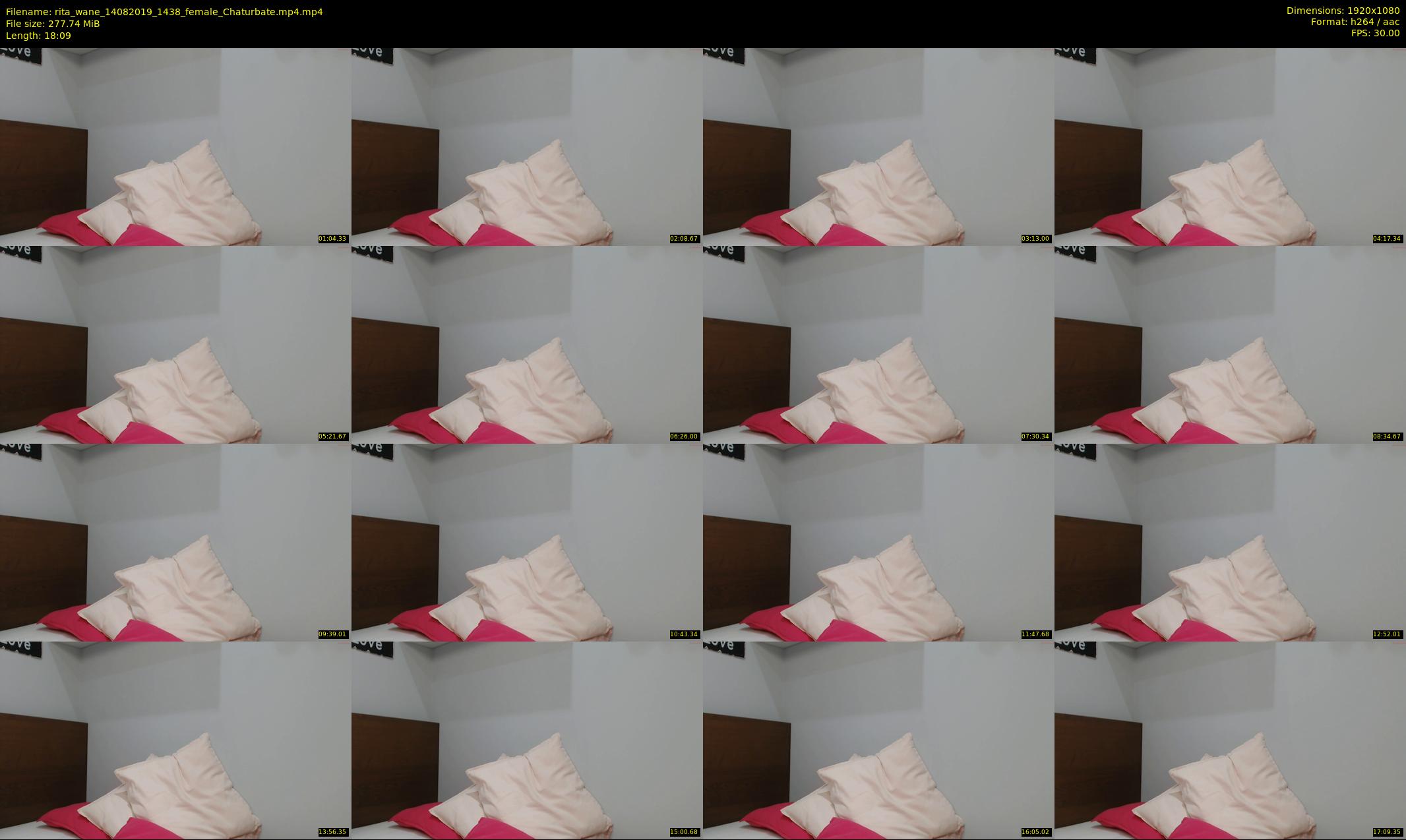 rita_wane — 19 minute Chaturbate female cam show recording, 1080p, Aug 14, 2019