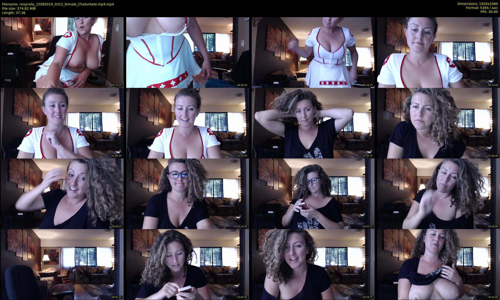 roxyrolla — 38 minute Chaturbate female cam show recording, 1080p, Aug 15, 2019