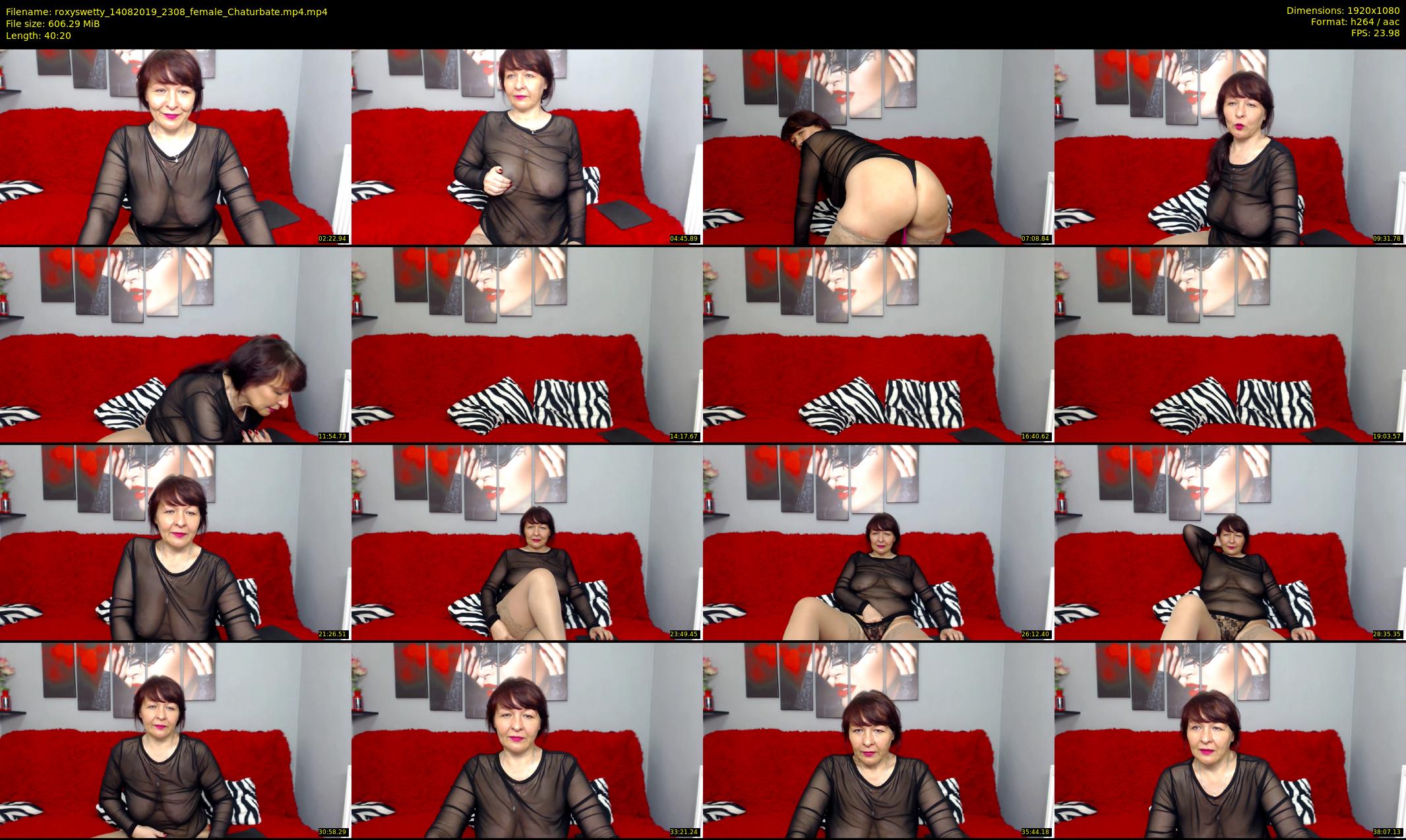 roxyswetty — 41 minute Chaturbate female cam show recording, 1080p, Aug 14, 2019