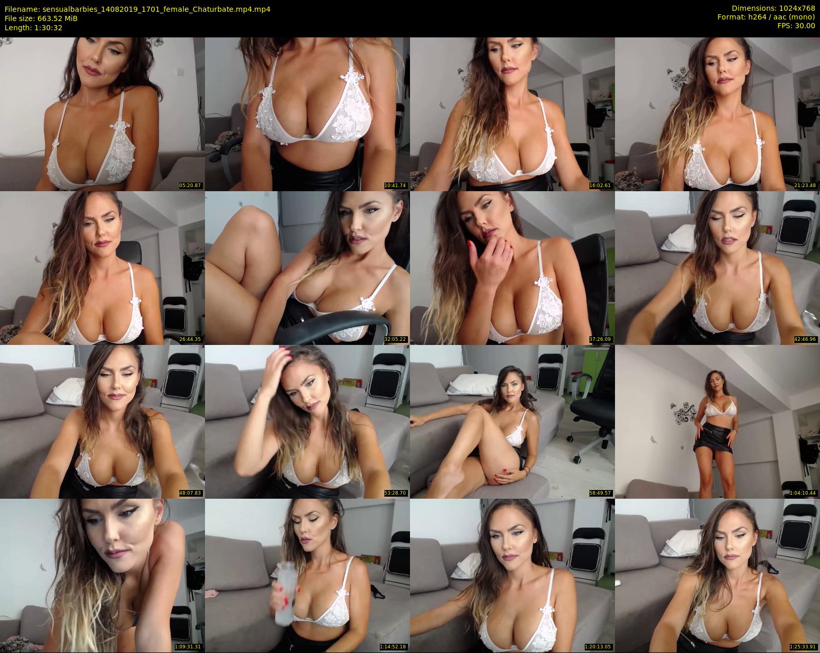 sensualbarbies — 91 minute Chaturbate female cam show recording, 720p, Aug 14, 2019