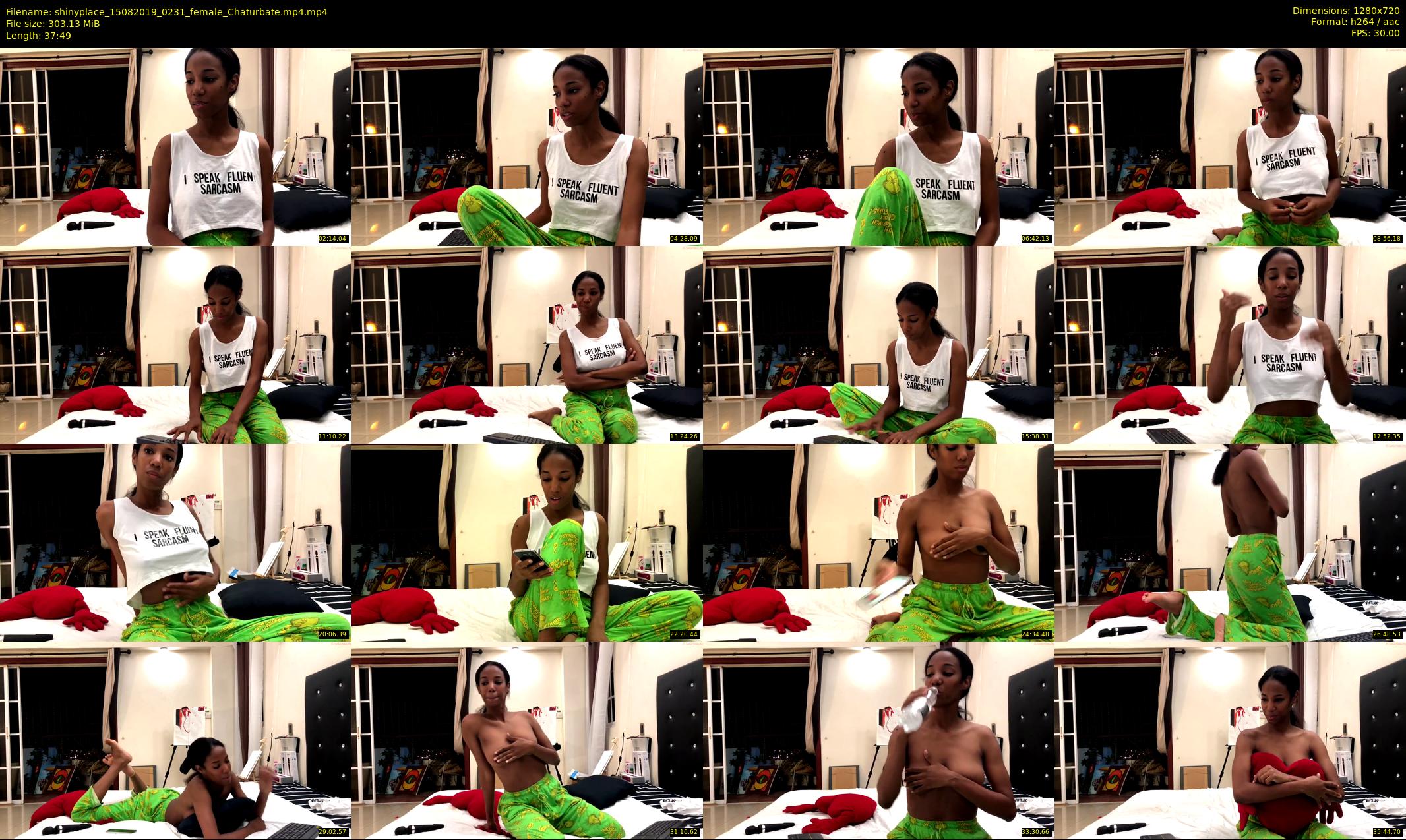 shinyplace — 38 minute Chaturbate couple cam show recording, 720p, Aug 15, 2019