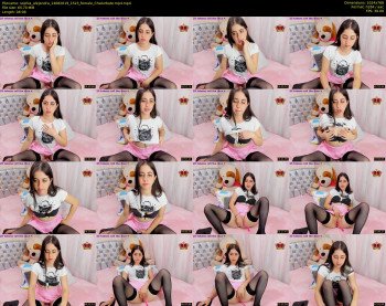 sophia_alejandra — 9 minute Chaturbate female cam show recording, 720p, Aug 14, 2019