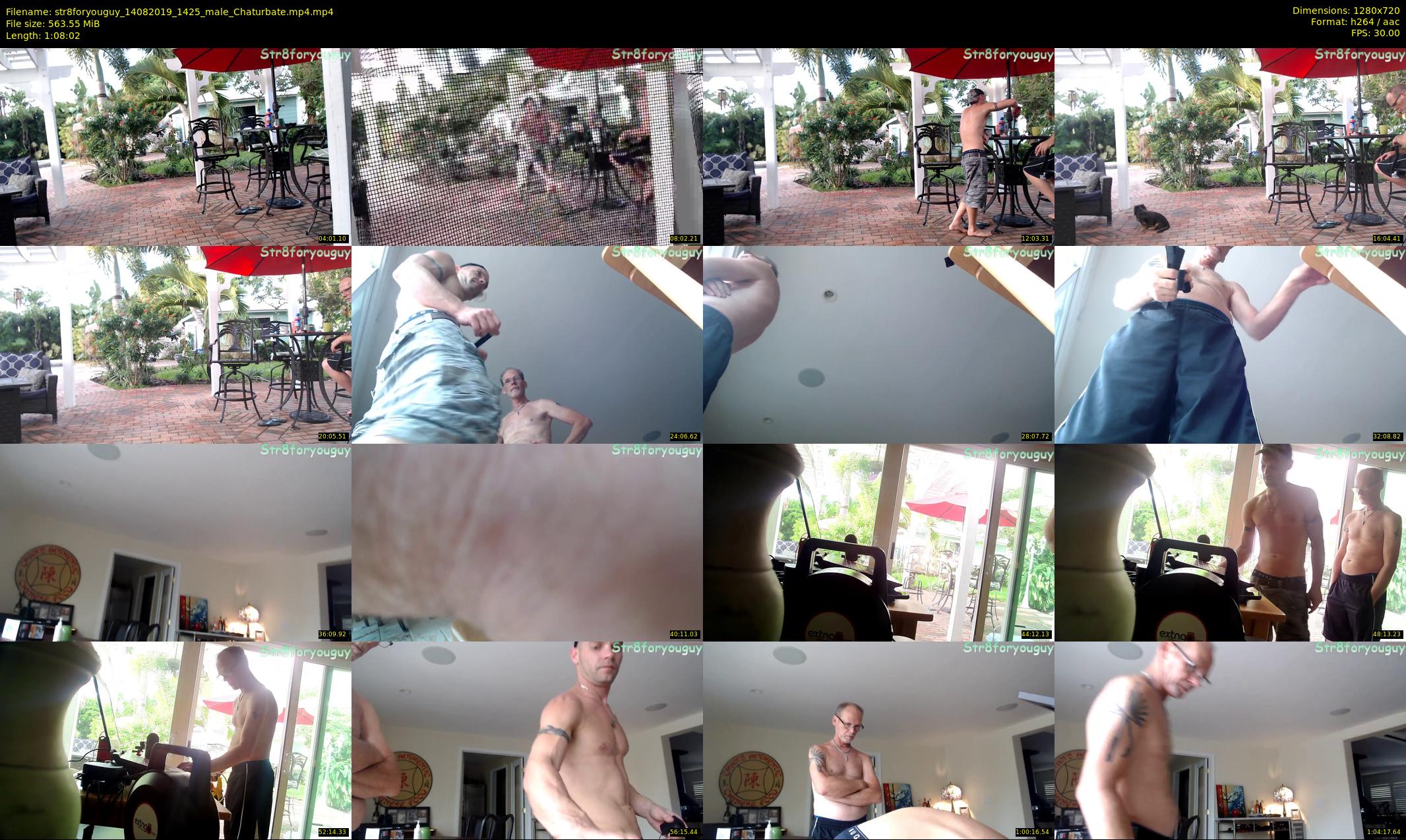 str8foryouguy — 69 minute Chaturbate male cam show recording, 720p, Aug 14, 2019