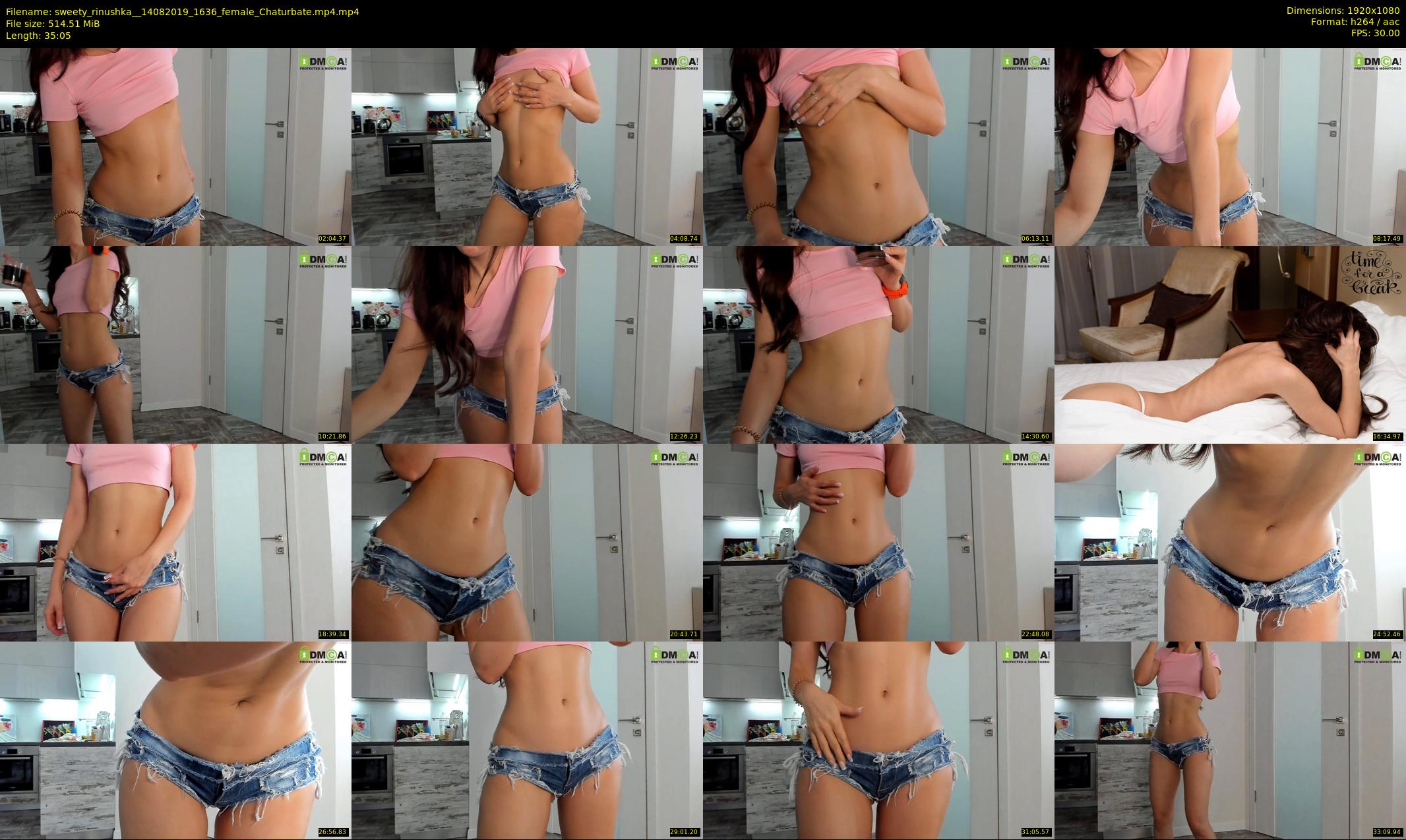 sweety_rinushka_ — 36 minute Chaturbate female cam show recording, 1080p, Aug 14, 2019