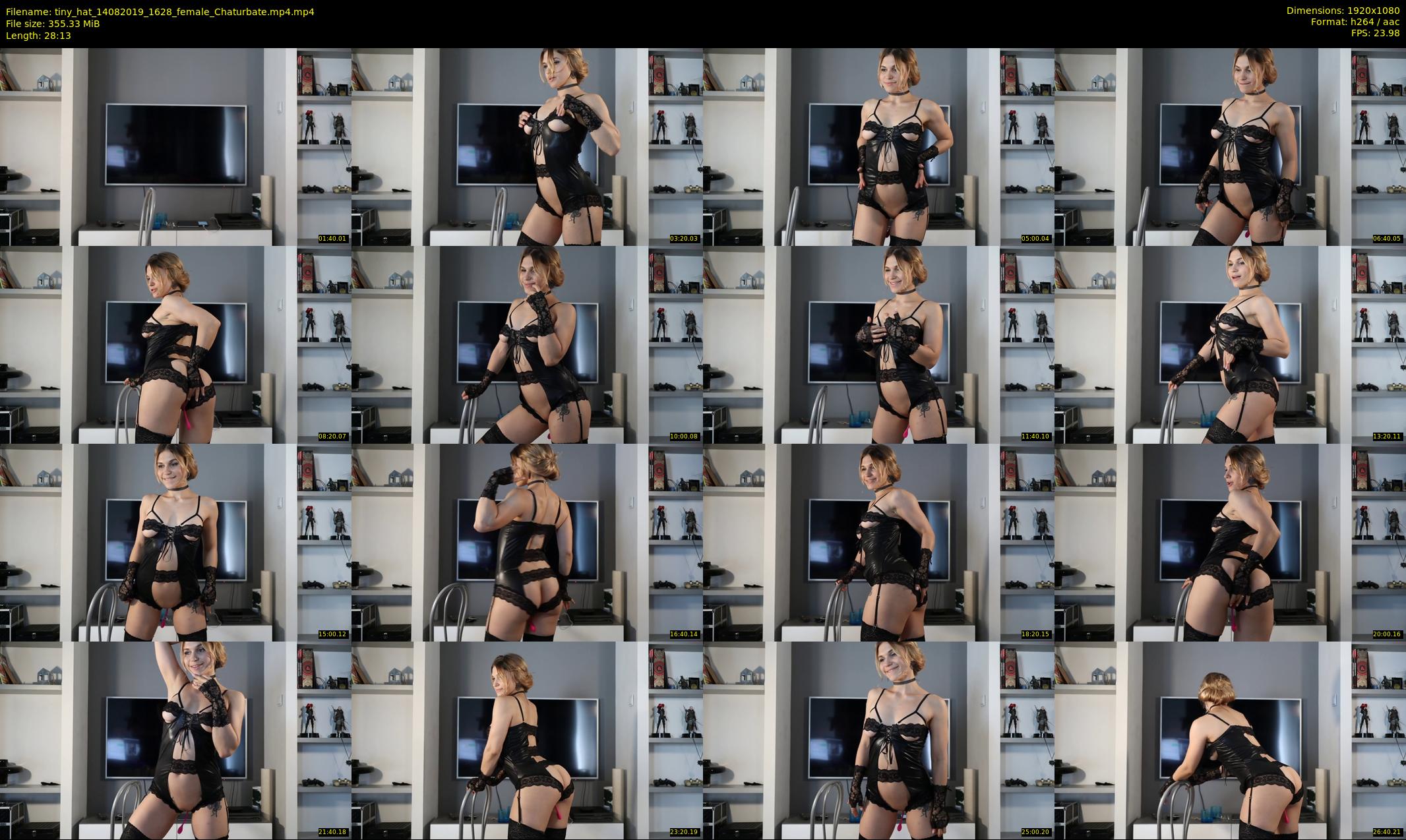tiny_hat — 29 minute Chaturbate female cam show recording, 1080p, Aug 14, 2019