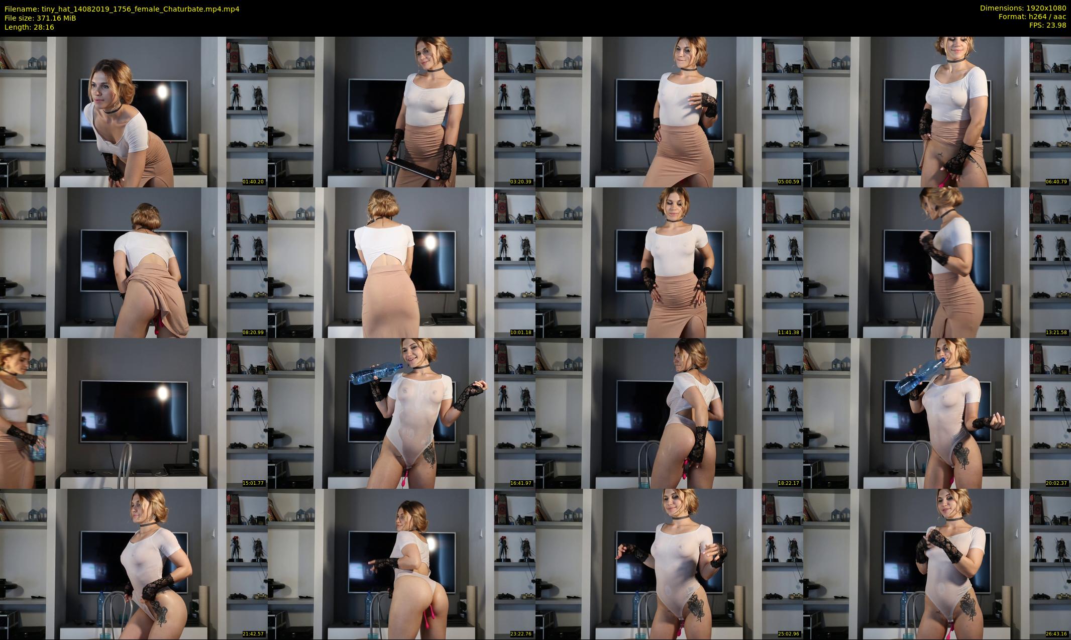 tiny_hat — 29 minute Chaturbate female cam show recording, 1080p, Aug 14, 2019