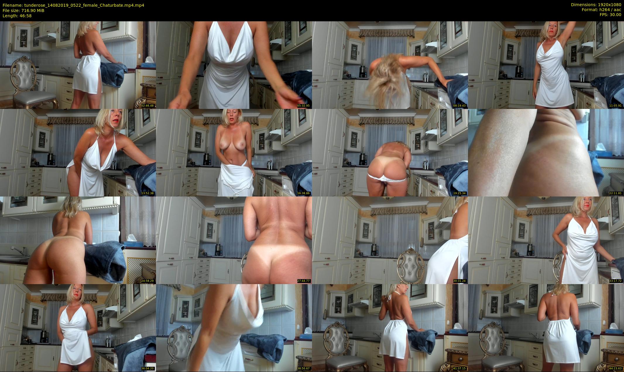 tunderose — 47 minute Chaturbate female cam show recording, 1080p, Aug 14, 2019