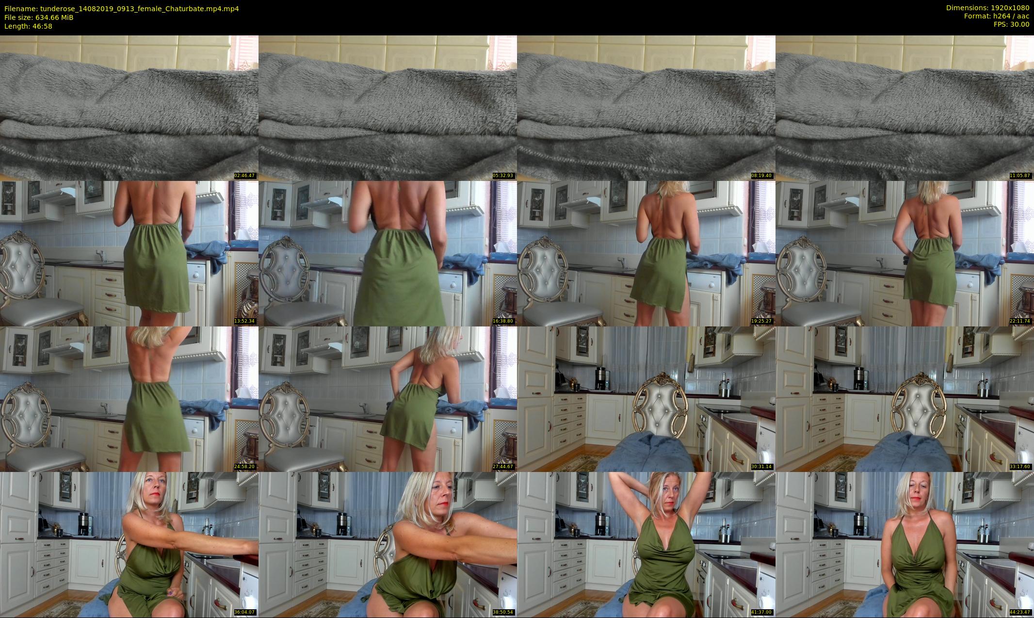 tunderose — 47 minute Chaturbate female cam show recording, 1080p, Aug 14, 2019
