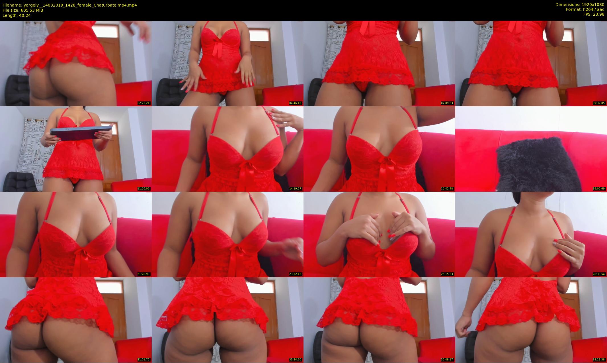 yorgely_ — 41 minute Chaturbate female cam show recording, 1080p, Aug 14, 2019