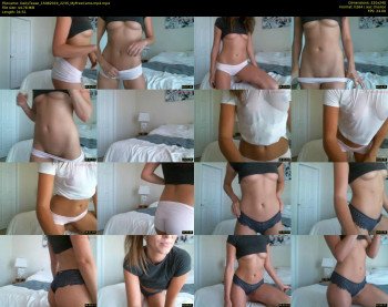 DailyTease — 35 minute MyFreeCams cam show recording, SD, Aug 15, 2019
