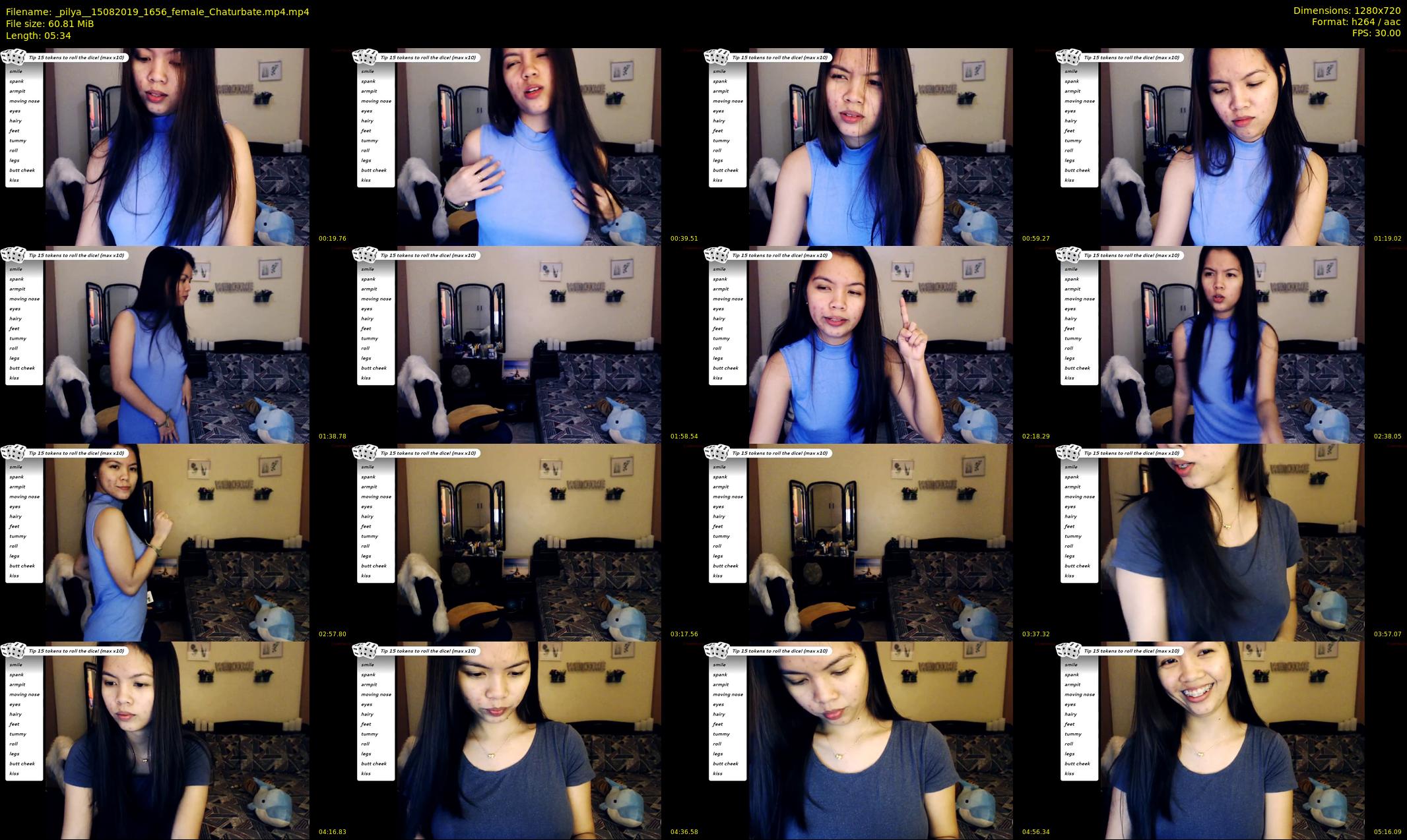 _pilya_ — 6 minute Chaturbate female cam show recording, 720p, Aug 15, 2019