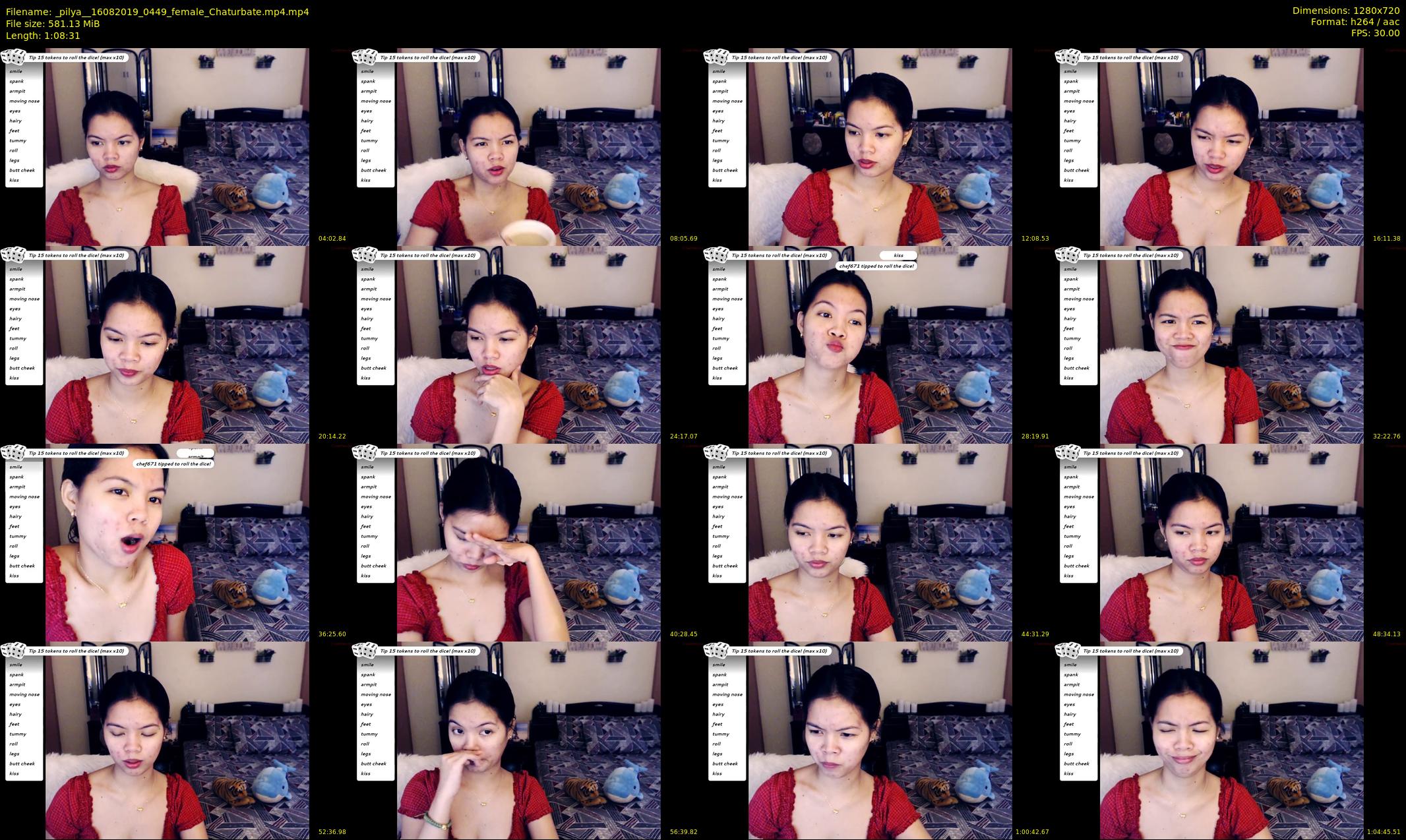 _pilya_ — 69 minute Chaturbate female cam show recording, 720p, Aug 16, 2019