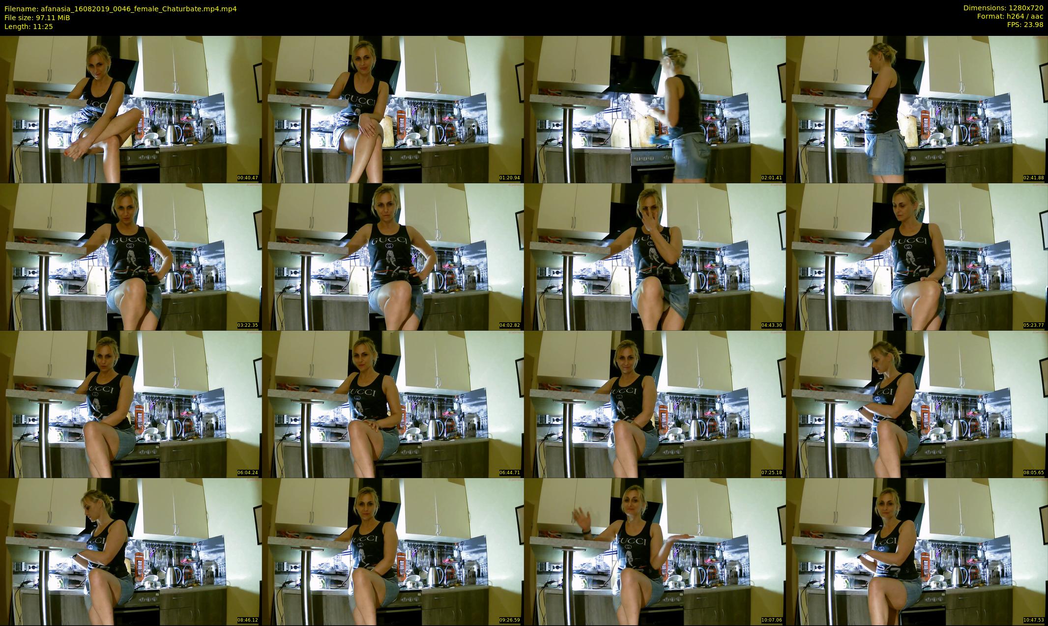 afanasia — 12 minute Chaturbate female cam show recording, 720p, Aug 16, 2019