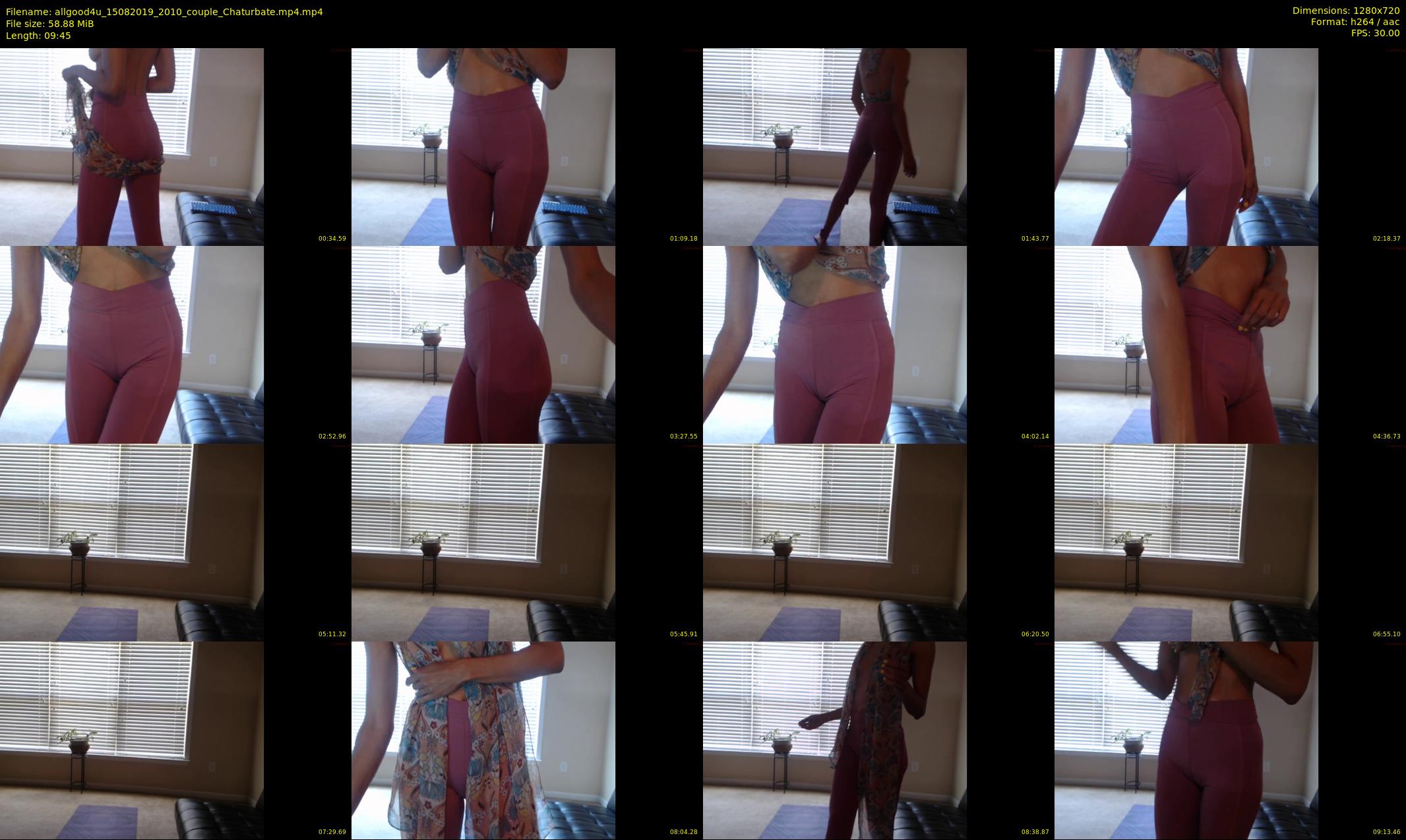 allgood4u — 10 minute Chaturbate couple cam show recording, 720p, Aug 15, 2019