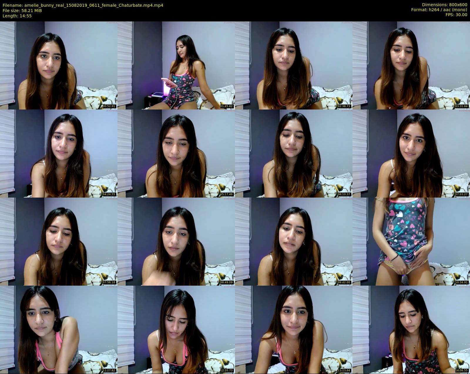 amelie_bunny_real — 15 minute Chaturbate female cam show recording, 480p, Aug 15, 2019