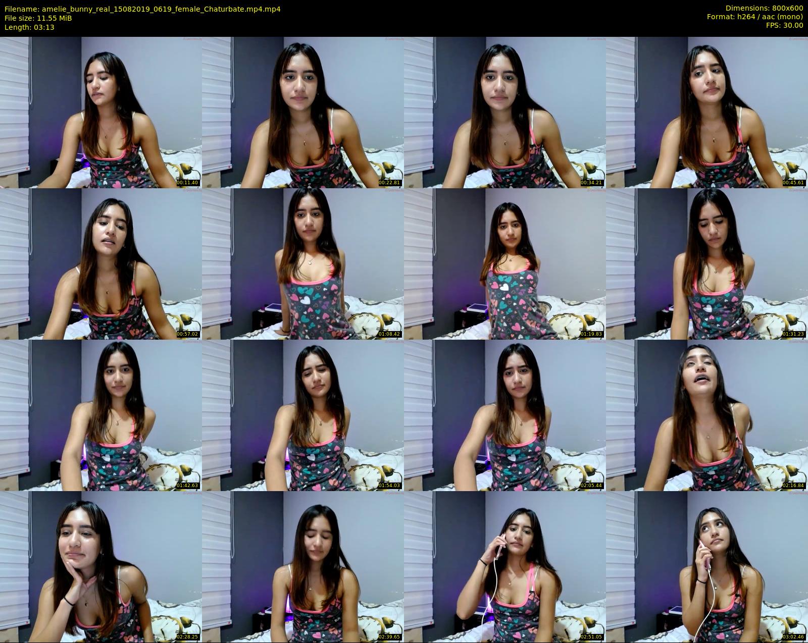 amelie_bunny_real — 4 minute Chaturbate female cam show recording, 480p, Aug 15, 2019