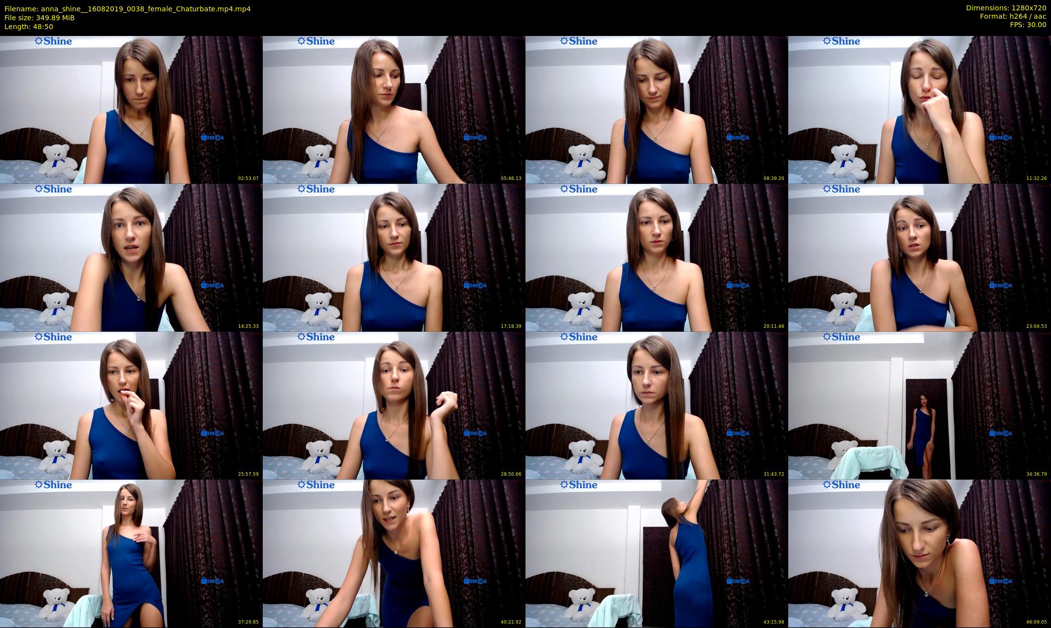 anna_shine_ — 49 minute Chaturbate female cam show recording, 720p, Aug 16, 2019