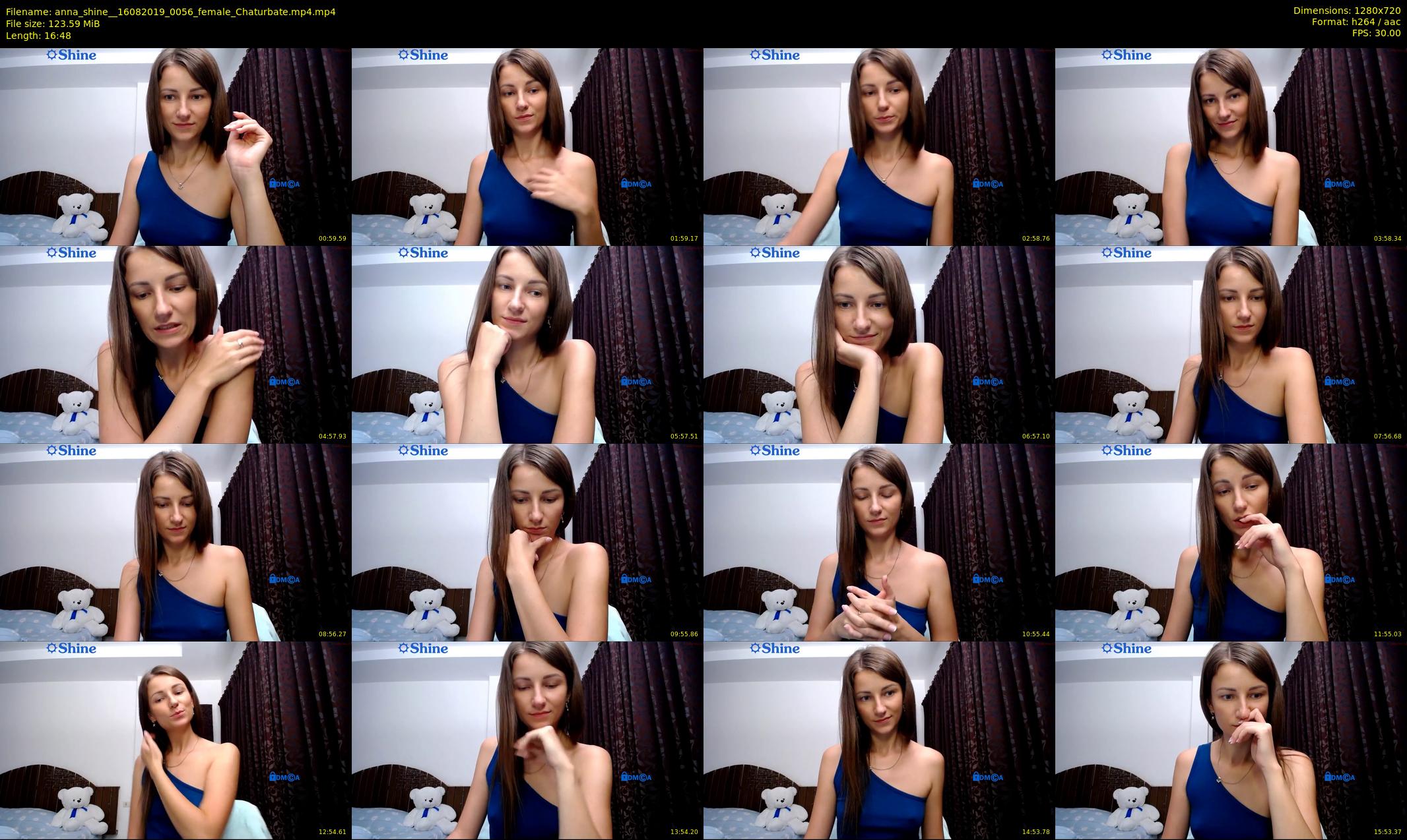 anna_shine_ — 17 minute Chaturbate female cam show recording, 720p, Aug 16, 2019