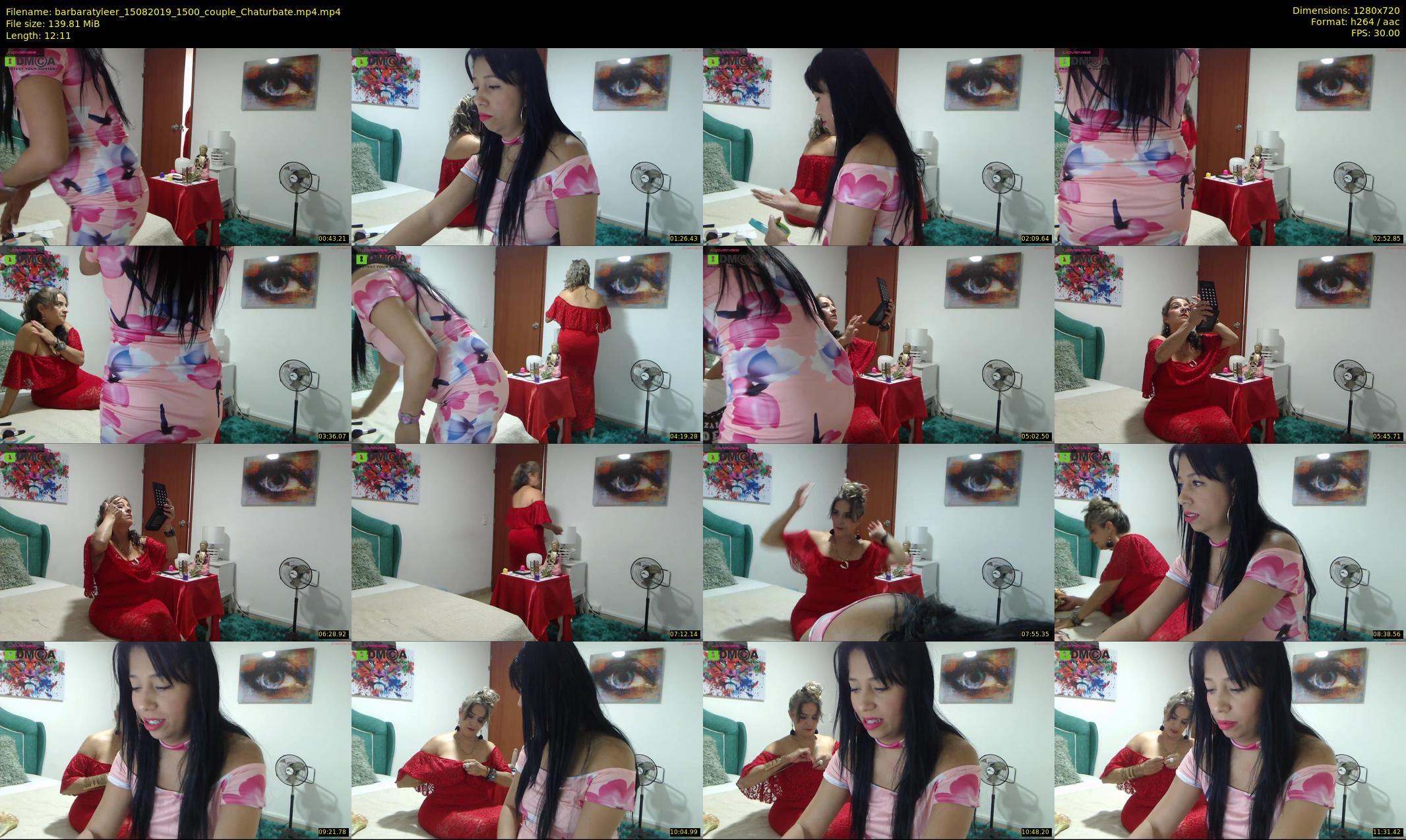 barbaratyleer — 13 minute Chaturbate couple cam show recording, 720p, Aug 15, 2019