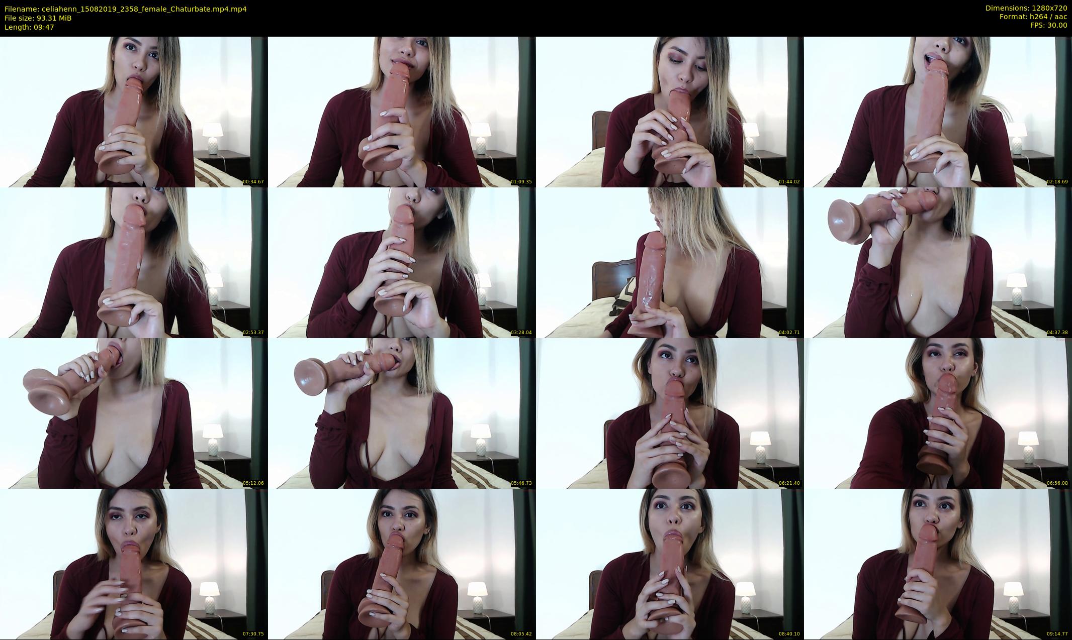 celiahenn — 10 minute Chaturbate female cam show recording, 720p, Aug 15, 2019