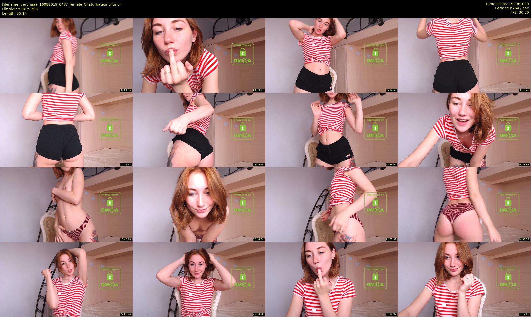 certinaaa — 36 minute Chaturbate female cam show recording, 1080p, Aug 16, 2019