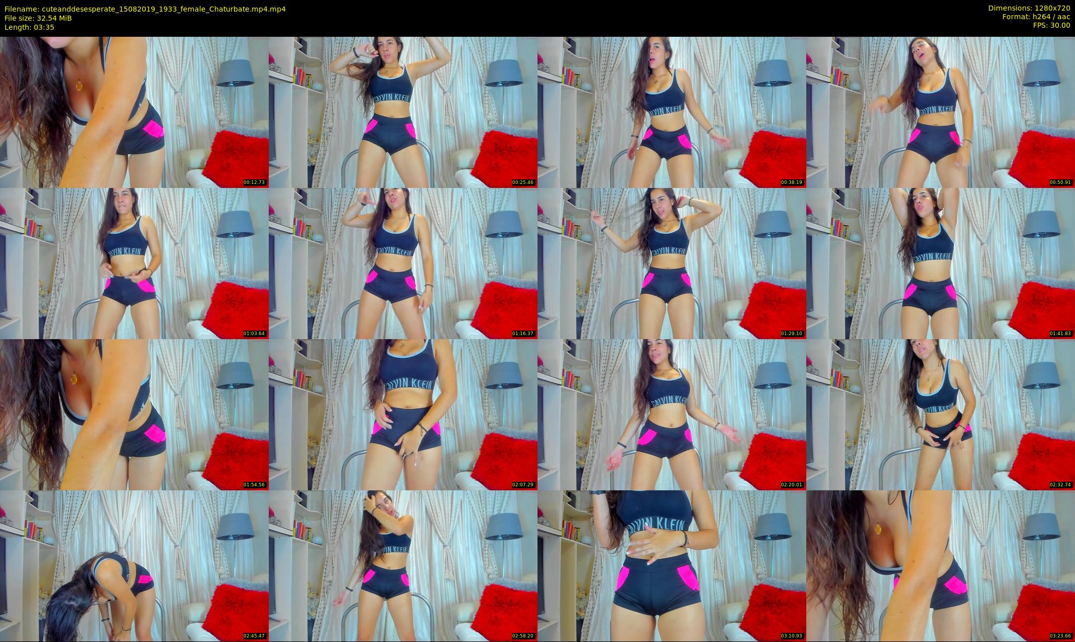 cuteanddesesperate — 4 minute Chaturbate female cam show recording, 720p, Aug 15, 2019